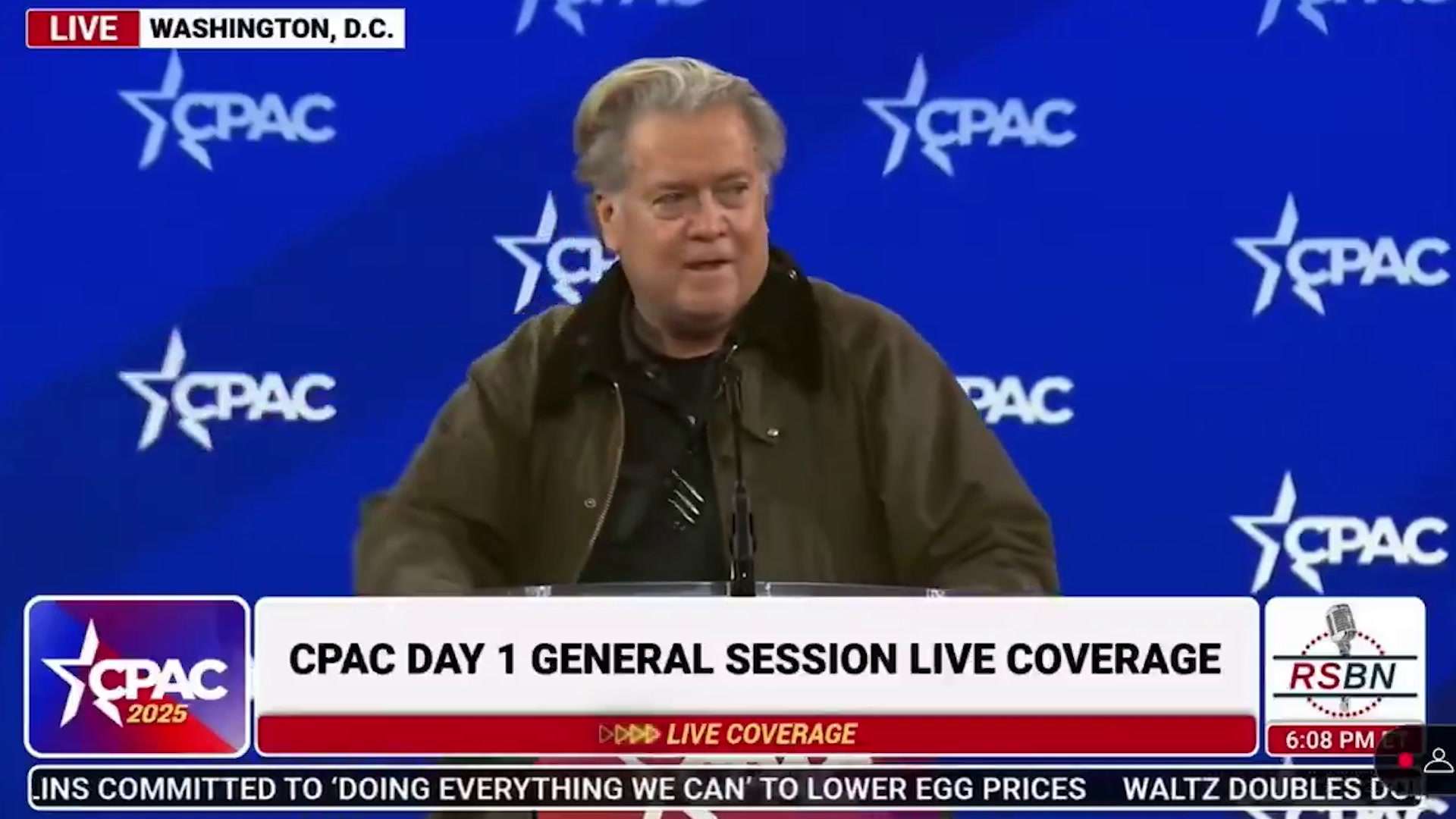 CPAC, Steve Bannon, MAGA, 2028, Trump, Far-right, Conservatism, Republican, Sarah Knafo, Jordan Bardella, Reconquête, Patriotes Europe, National Rally