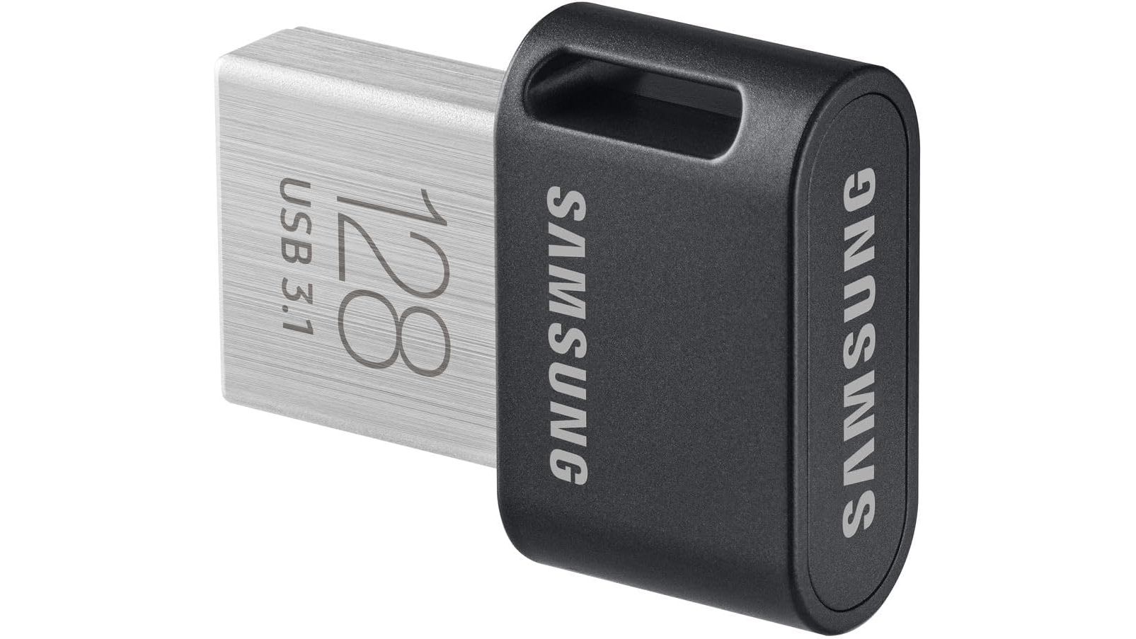 128GB Samsung Fit Plus, Flash Drive, File Transfer, Data Backup, USB-A, Small Size, Durable, Water-Resistant, Shock-Resistant, Extreme Temperature-Resistant, Magnet-Resistant, X-ray-Proofed, Cheap, Deal, Offer