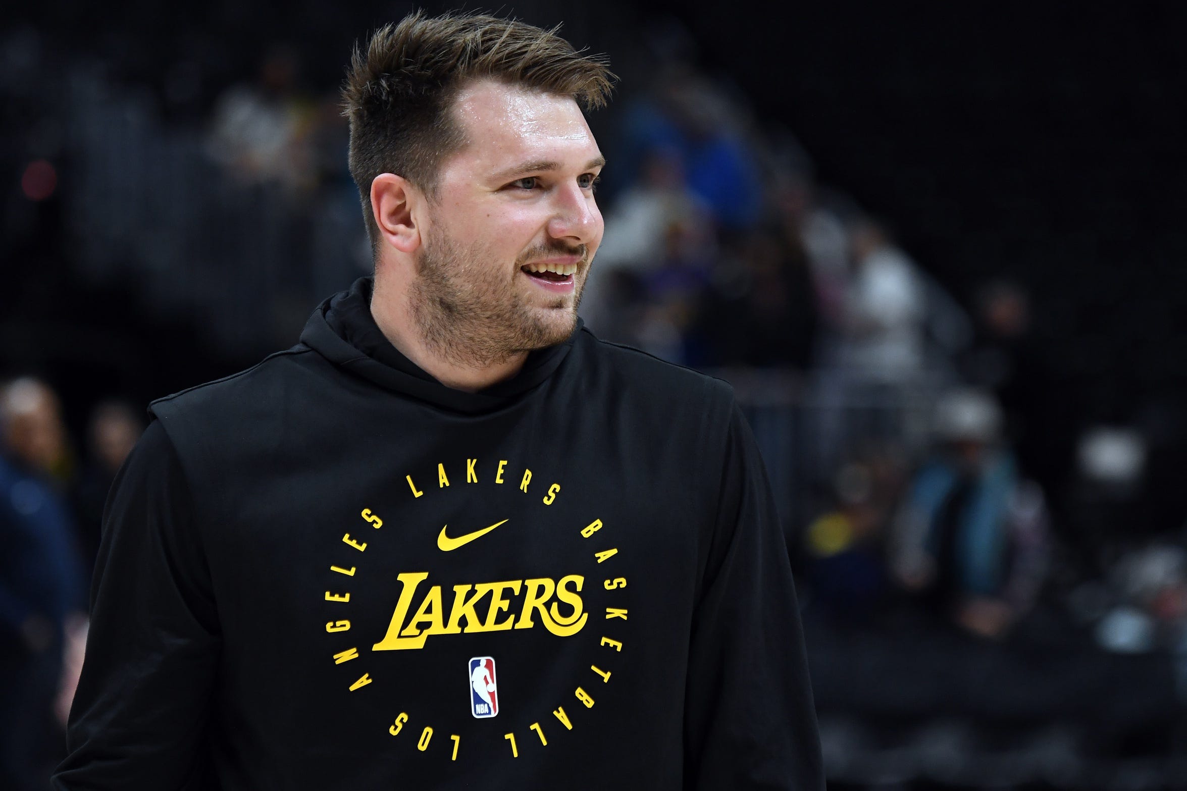 Luka Dončić, Los Angeles Lakers, Lakers starting lineup, Lakers Nuggets, Lakers Mavericks, Anthony Davis, NBA, basketball