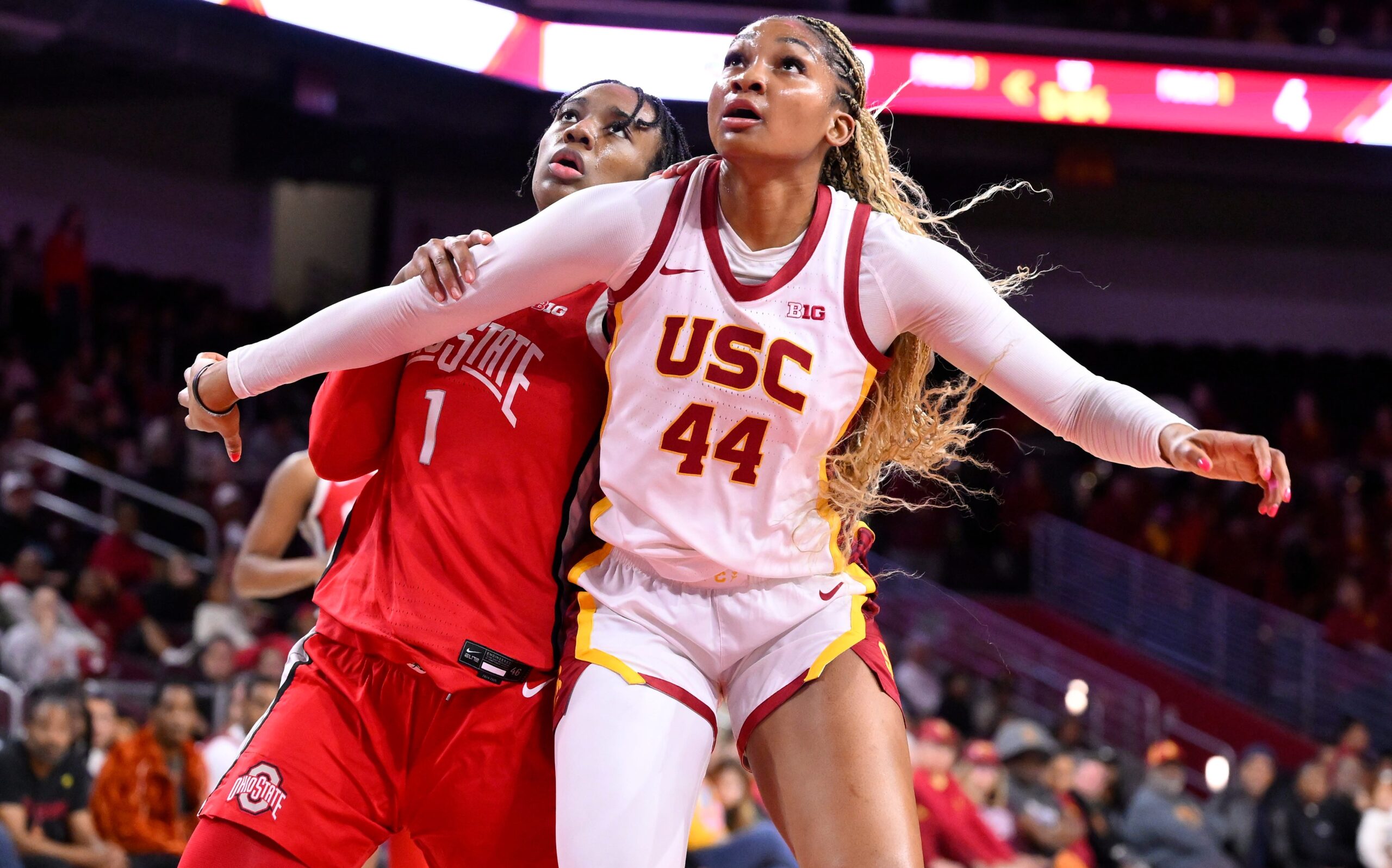 USC Women's Basketball, JuJu Watkins, Kiki Iriafen, Michigan State, Illinois, Galen Center, FS1, Fubo, College Basketball, NCAA