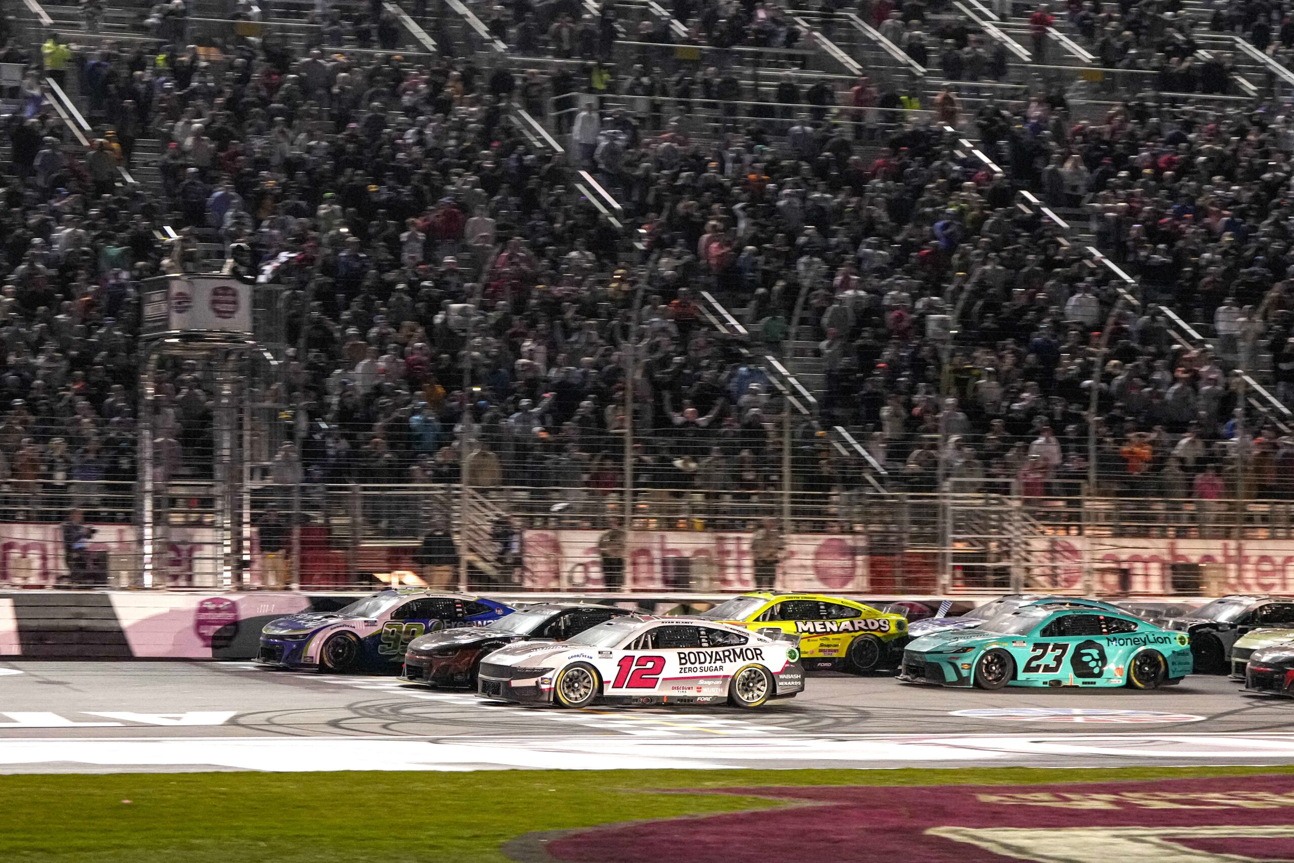 NASCAR, Atlanta Motor Speedway, Ambetter Health 400, 2025 NASCAR Cup Series, Daniel Suarez, Ryan Blaney, Kyle Busch, Joey Logano