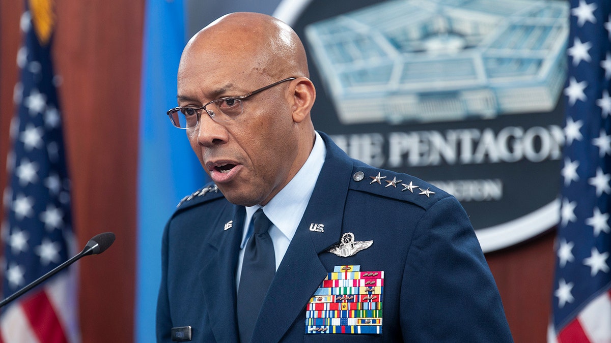 Air Force Gen. C.Q. Brown, Joint Chiefs of Staff, Retirement, Former Chairman of the Joint Chiefs of Staff, Trump, Military, Pentagon, National Interest