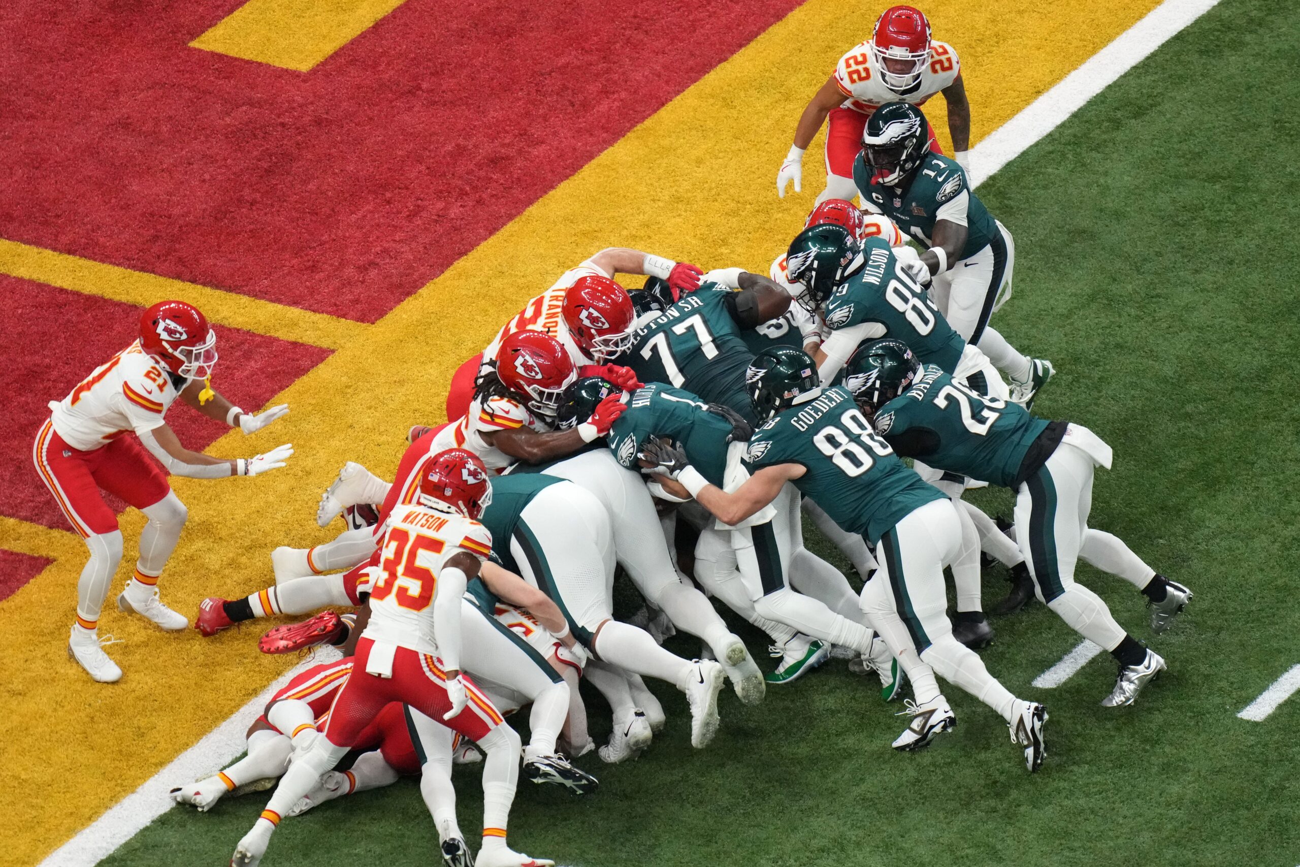 NFL Tush Push, Philadelphia Eagles Tush Push, Tush Push play ban, Quarterback Sneak, NFL rule changes