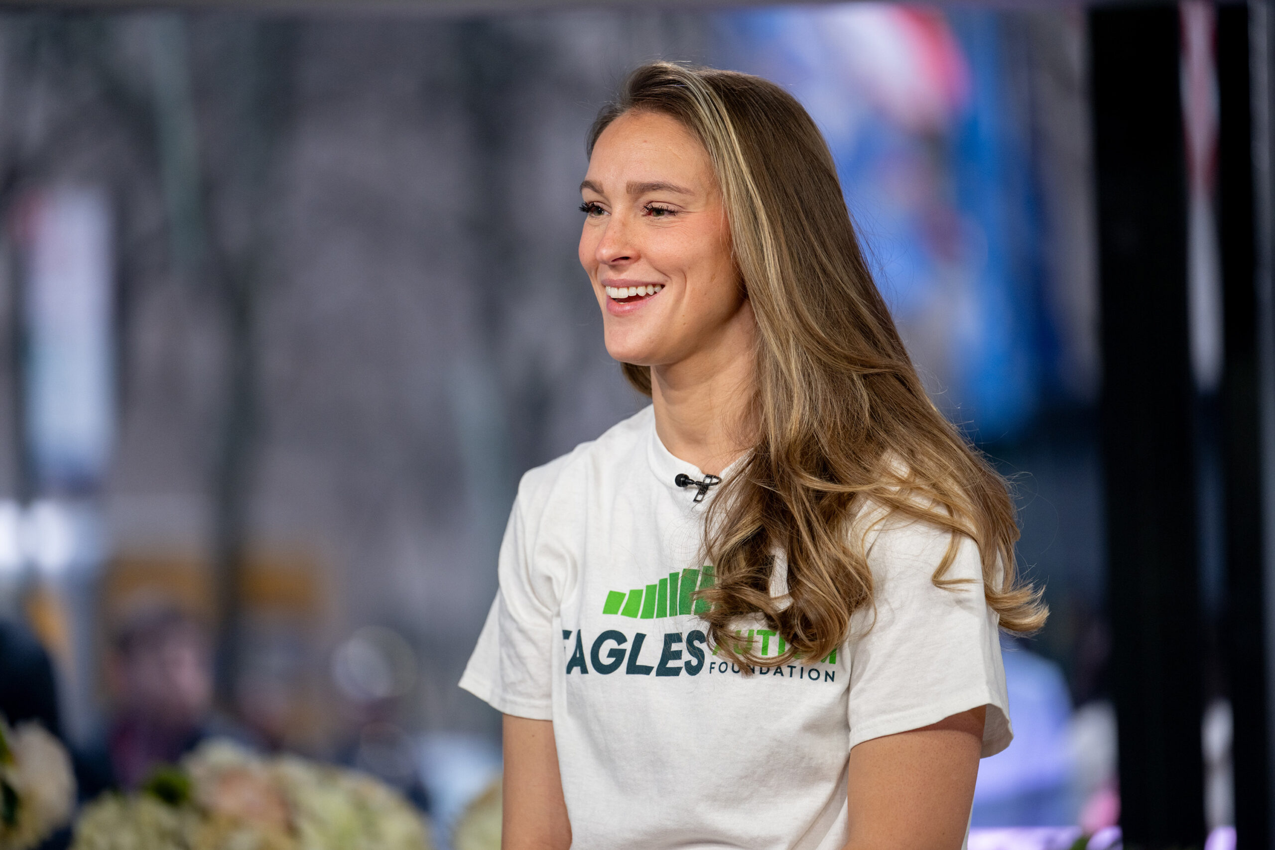 Kylie Kelce, podcasting, Joe Rogan, Not Gonna Lie, political podcasts, media fragmentation, echo chambers, Trump, Democrats, news consumption, ideological bubbles, podcast influence, Gen Z, female podcasters, Call Her Daddy, liberal media, conservative media, media bias, political polarization, Michelle Obama, Josh Shapiro, podcast trends, digital media, online influence
