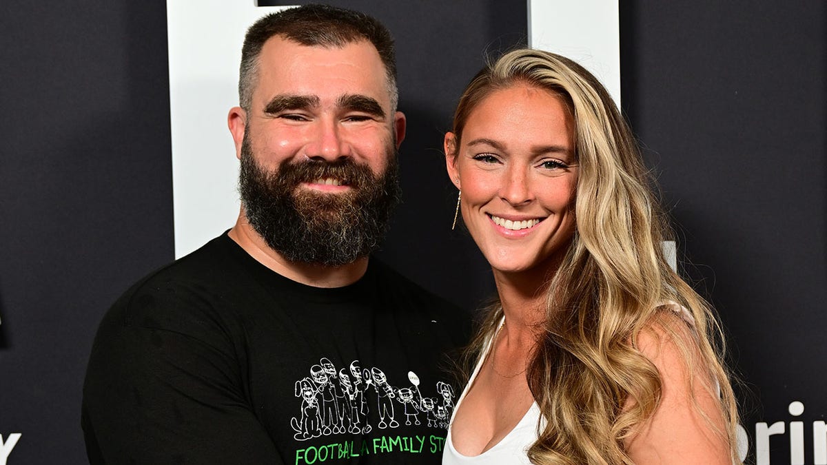 Kylie Kelce, Jason Kelce, children, birthday parties, presents, siblings, Wyatt, Ellie, Bennett, fourth daughter, pregnancy, Not Gonna Lie podcast, parenting, parenting style, Travis Kelce, Taylor Swift, family, entertainment news
