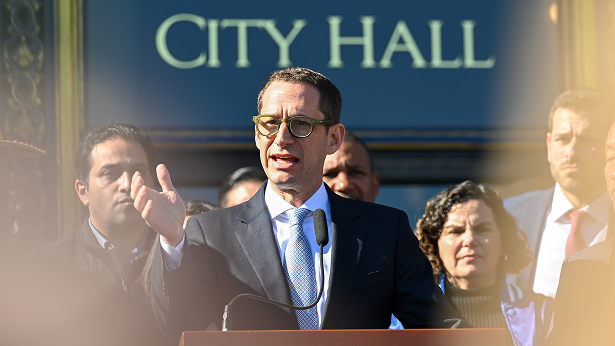 San Francisco, Mayor Daniel Lurie, return to office, city employees, hybrid schedule, Donald Trump, government efficiency, in-person work, downtown revitalization, office-to-housing conversion, SFPD Hospitality Task Force, Fentanyl State of Emergency, public safety, drug crisis, housing, Gavin Newsom, California state employees, remote work, bureaucracy, San Francisco Police Department.
