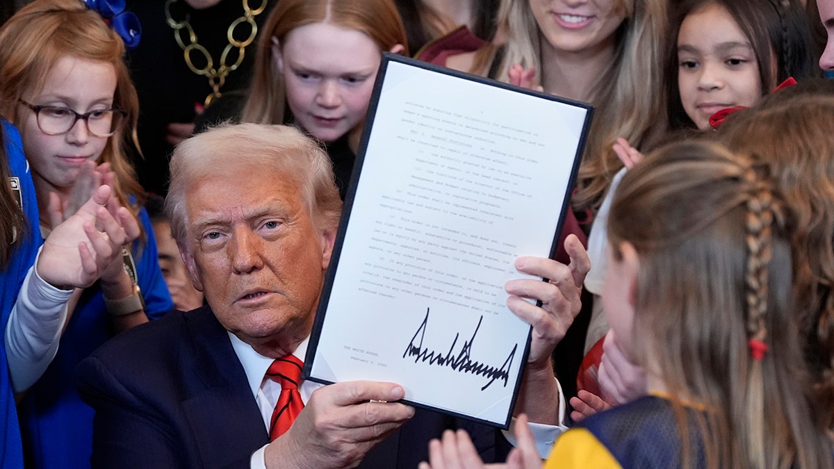 Donald Trump, executive orders, parental rights, American Parents Coalition, Alleigh Marré, Title IX, gender interventions, K-12 schooling, educational freedom, chemical mutilation, gender ideology, federal government, women's sports, transgender issues, puberty blockers, gender affirming care, critical race theory, free speech, parents' rights, education, children, schools, healthcare, government programs, parental notification system
