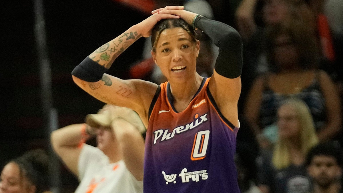 Natasha Cloud, WNBA, Connecticut Sun, DEI, Donald Trump, social justice, political activism, DiJonai Carrington, George Floyd, WNBA arenas, polling locations, cost of living, inflation, minimum wage, women's rights, LGBTQ rights, sports, Fox News
