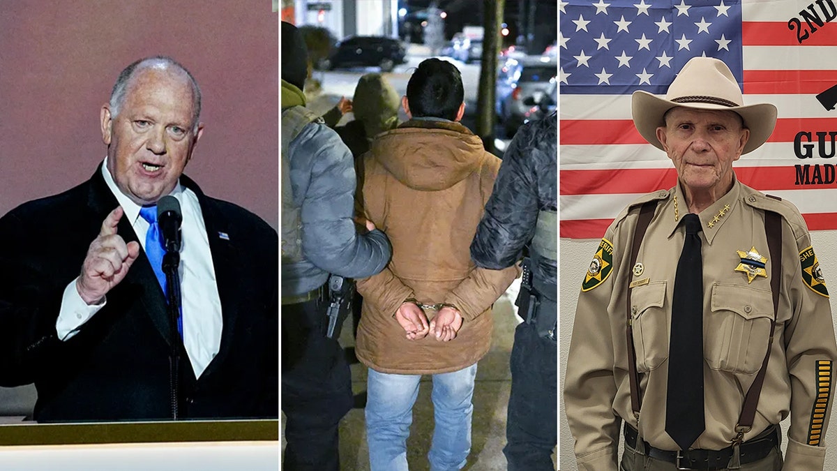 Sheriff Bob Songer, Klickitat County, Washington State, sanctuary policies, immigration enforcement, ICE, Tom Homan, illegal immigration, border security, fentanyl smuggling, unconstitutional, elected sheriff, government benefits, veterans, homeless, Donald Trump, immigration law

