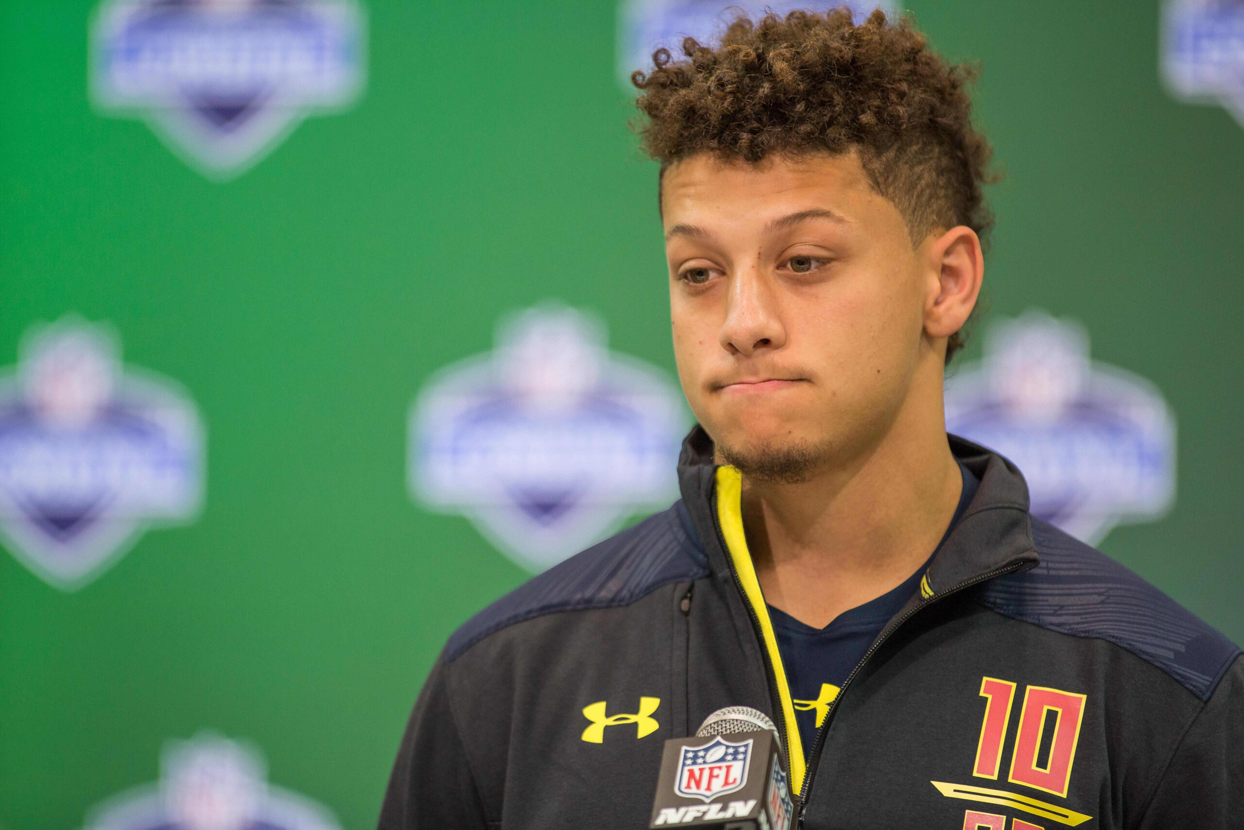 NFL Combine, Patrick Mahomes, 40-yard dash, NFL Network, Simulcam, Braden Fiske, TVondre Sweat, 2025 NFL Combine, quarterback 40 time, NFL draft, combine history, Desmond Ridder, Marcus Mariota, Russell Wilson, Kansas City Chiefs
