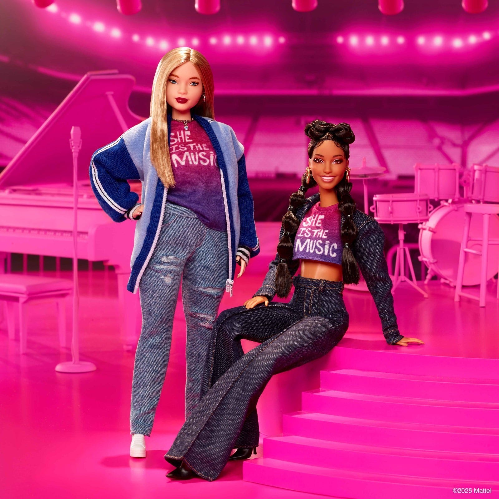 Barbie, Alicia Keys, Ann Mincieli, She Is The Music, Women in Music, Career of the Year, musical artist, tour manager, Mattel, dolls, music industry, National Barbie Day, National Women's History Month, Viola Davis, Shania Twain, role model dolls
