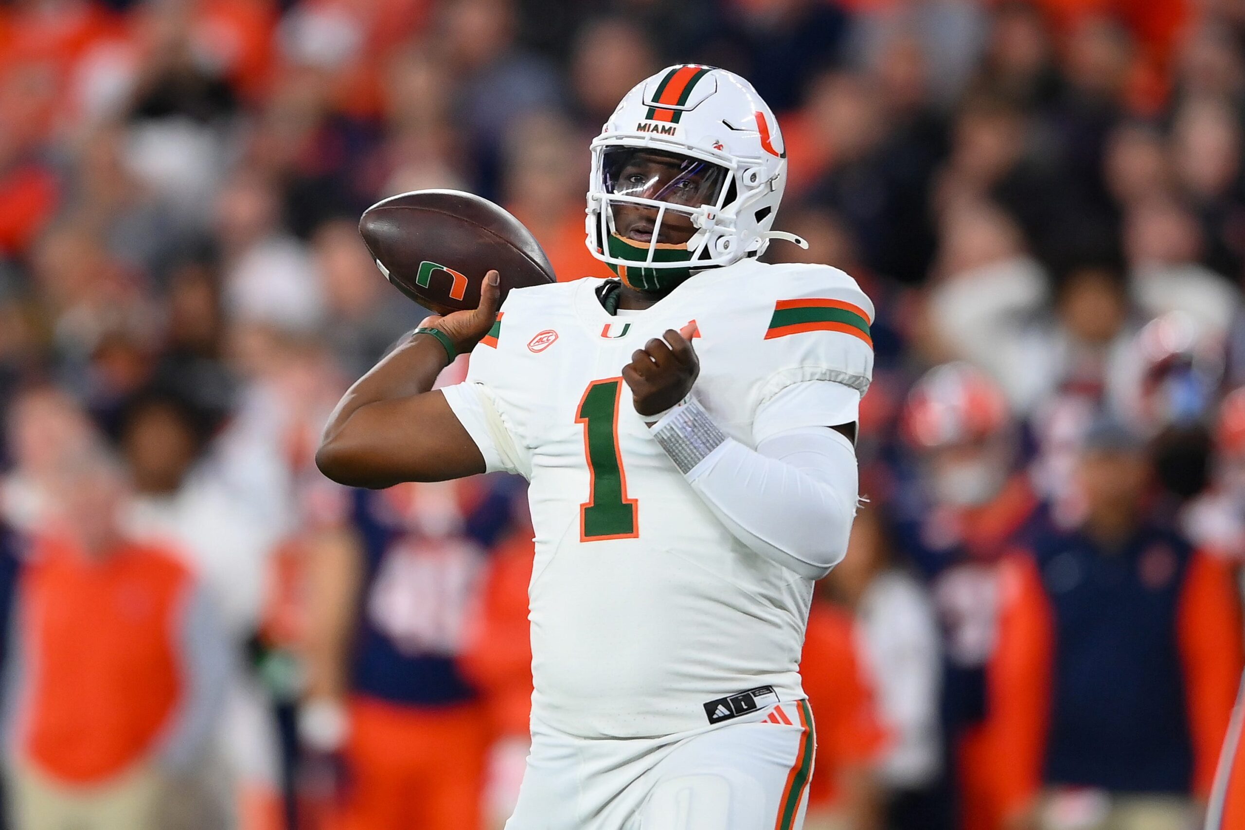 Cam Ward, Shedeur Sanders, 2025 NFL Draft, NFL Scouting Combine, Miami Hurricanes, Pro Day, Quarterback, Draft Stock, NFL, Football, College Football, Top Prospects, ACC Player of the Year, Heisman Trophy
