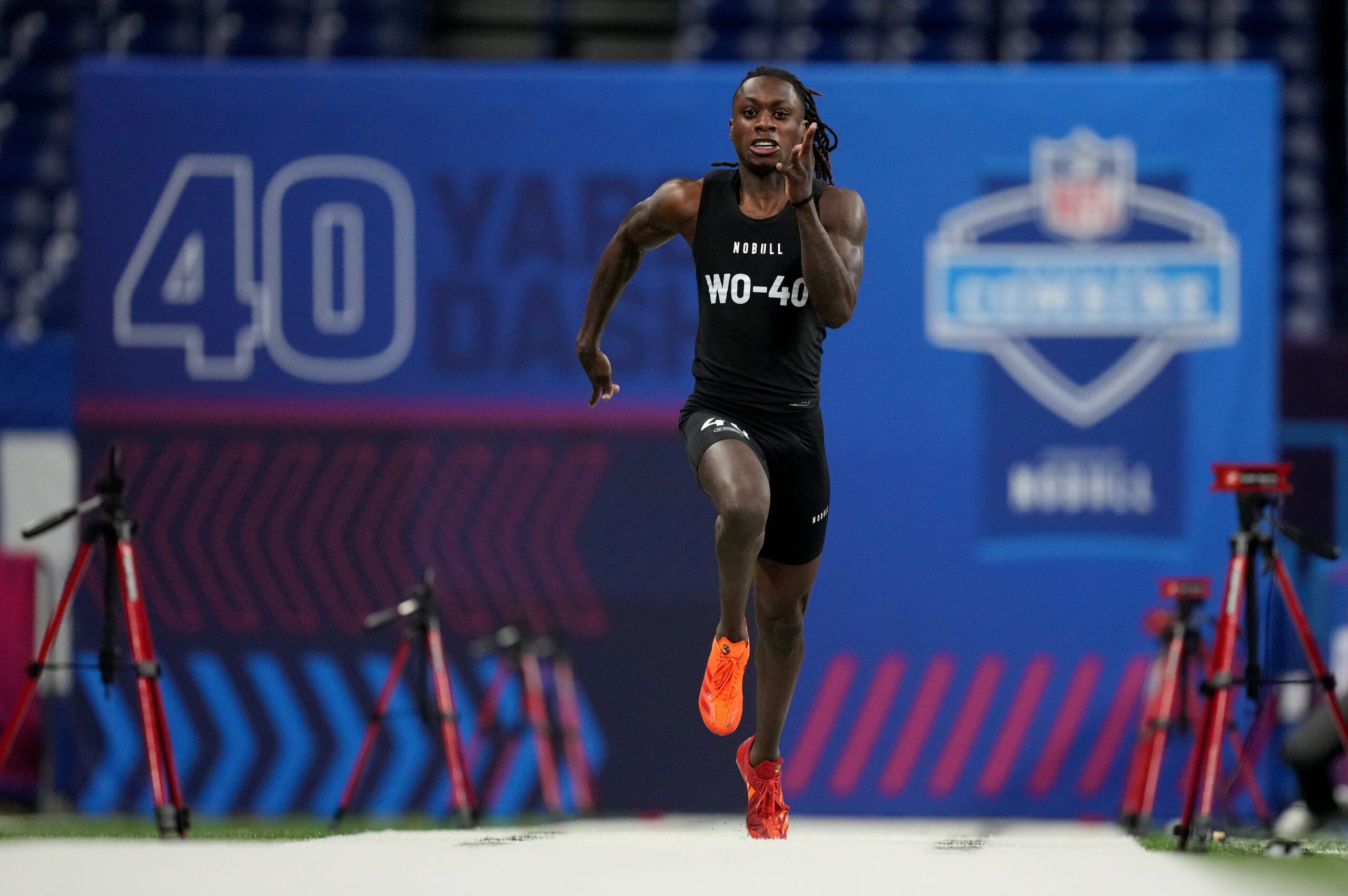 NFL Combine, NFL Draft, 40-Yard Dash Record, Bench Press Record, Vertical Jump, Broad Jump, 20-Yard Shuttle, 3-Cone Drill, Xavier Worthy, Stephen Paea, Byron Jones, Chris Conley, Brandin Cooks, Jeffrey Maehl, NFL Scouts, NFL Players, NFL Records, Combine Results, Draft Stock
