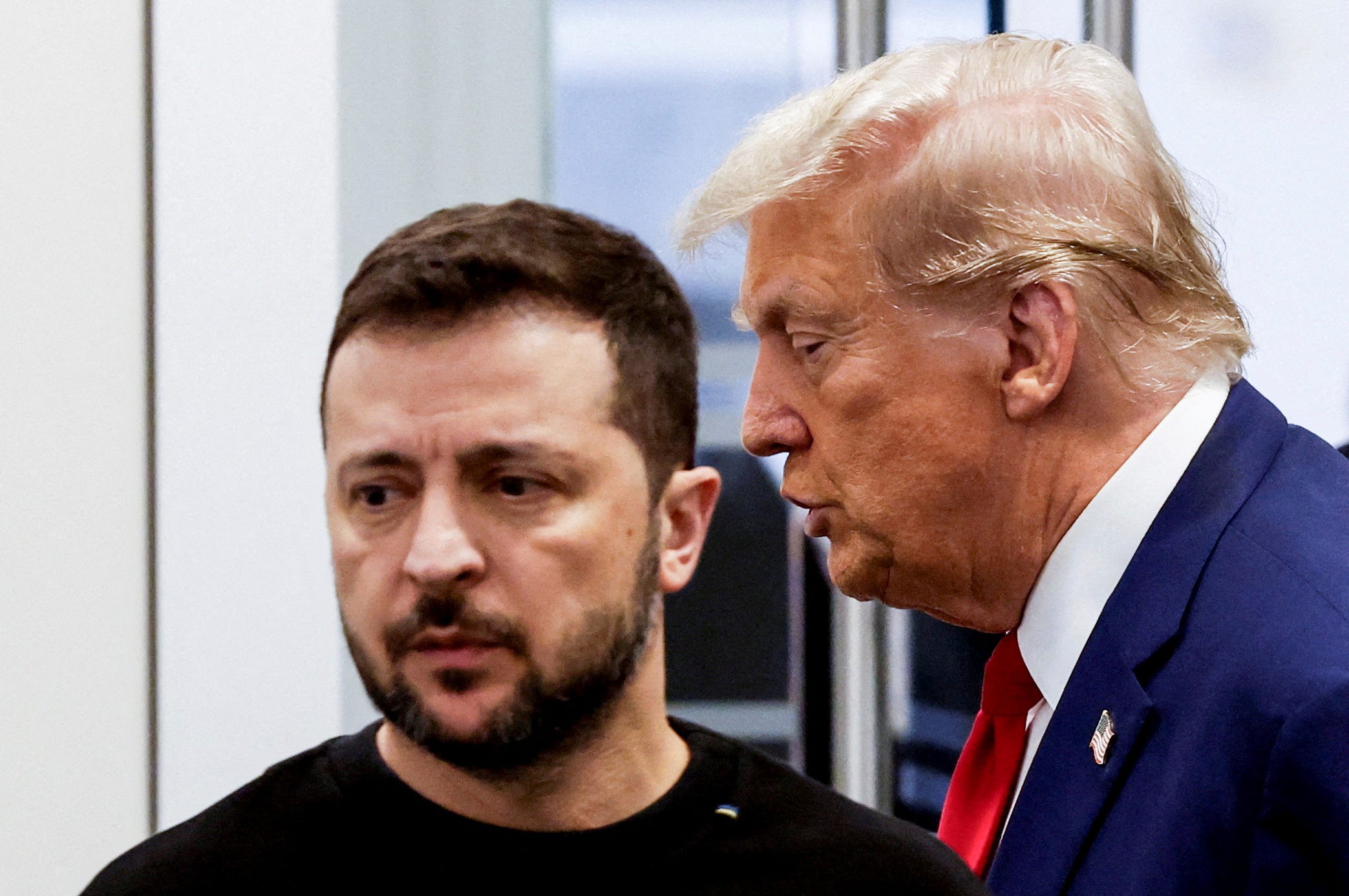 Donald Trump, Volodymyr Zelenskyy, Ukraine, Russia, US foreign policy, Oval Office, acrimony, recriminations, threats, Emmanuel Macron, Keir Starmer, Putin, negotiation, peace deal, territorial gains, America First, Hunter Biden, impeachment, JD Vance, propaganda tour, disrespect, US support, political future, US-Russia relations, European allies, rare minerals, conflict resolution.
