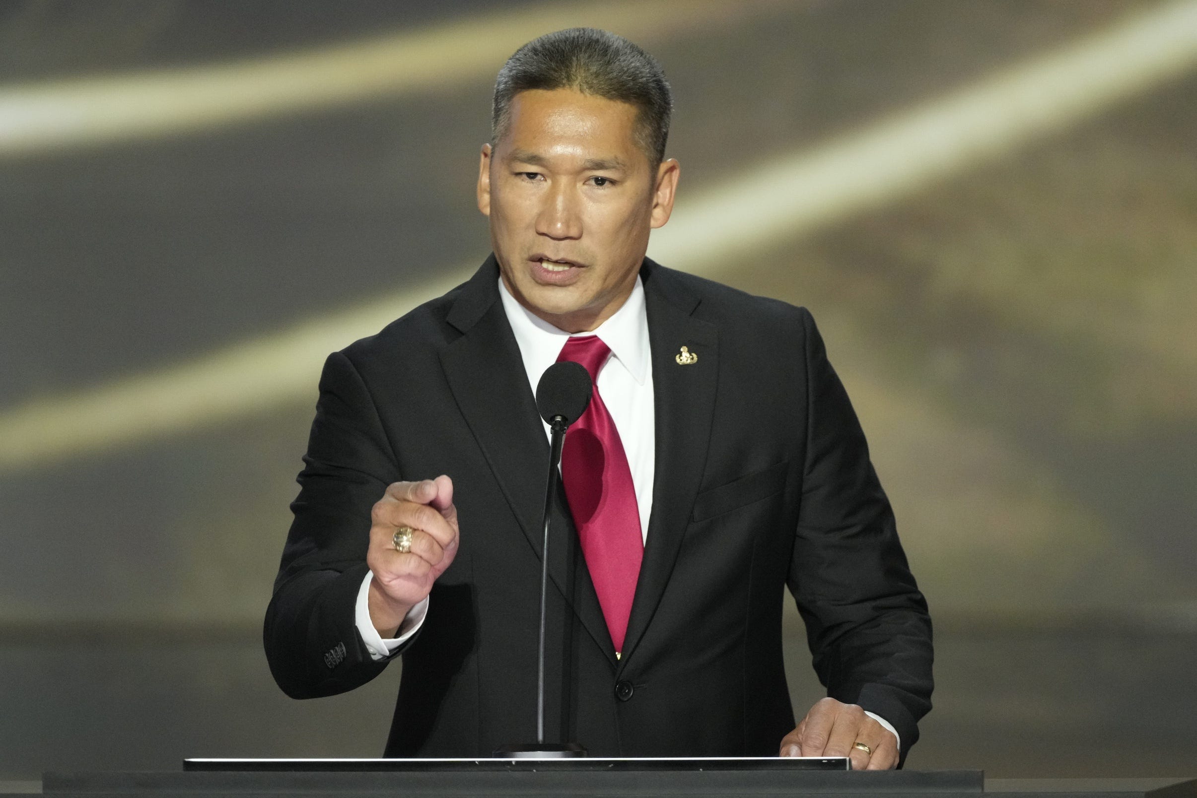 Hung Cao, Donald Trump, Undersecretary of the Navy, Navy Veteran, Senate Confirmation, DEI, Diversity Equity and Inclusion, Purple Heart, Combat Action Ribbon, Military Service Record, Vietnam Refugee, US Naval Academy, Bronze Star, Afghanistan, Iraq, Navy Captain, Special Operations, Explosive Ordnance Disposal, Dive Officer

