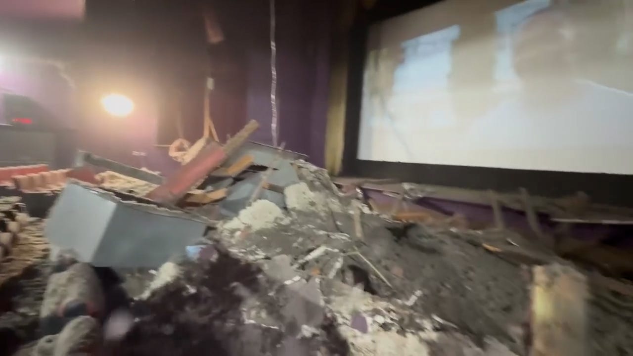 Movie theater collapse, Wenatchee, Liberty Cinema, Captain America: Brave New World, ceiling collapse, historic theater, Central Washington, Chelan County, no injuries, investigation, Natalie Neysa Alund, USA TODAY
