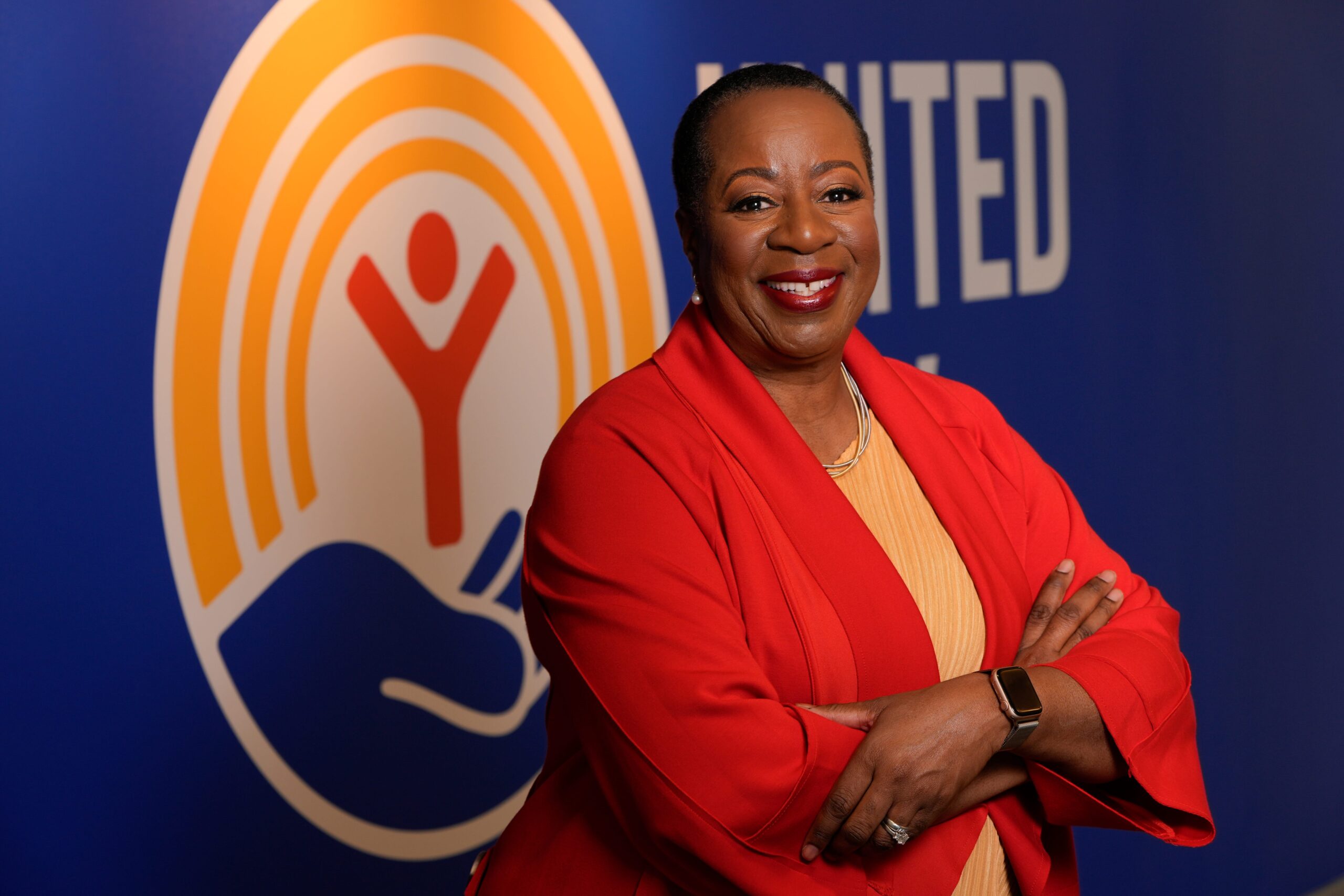 Angela F. Williams, United Way Worldwide, CEO, Black woman leader, nonprofit leader, community impact, social justice, equity, economic mobility, disaster relief, Hurricane Katrina, Hurricane Helene, Hurricane Milton, Los Angeles wildfires, civil rights movement, NAACP, faith-based initiatives, volunteerism, mentorship, YMCA, Lāhainā wildfire, Hawaii, community programs, systemic change
