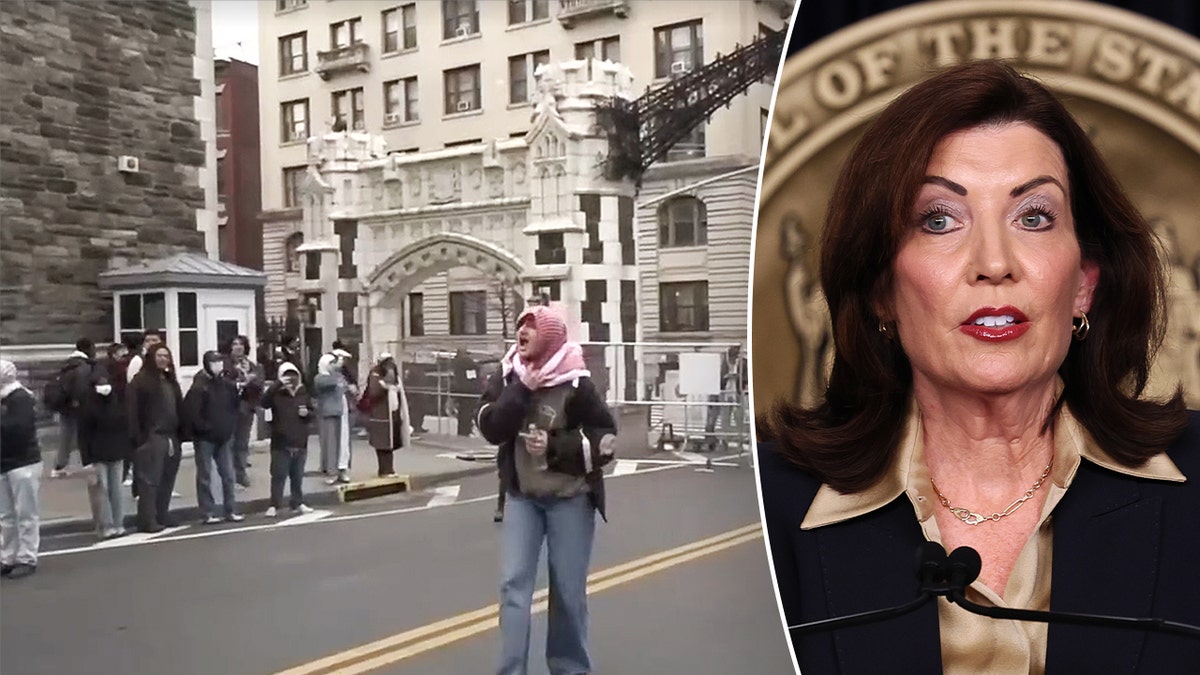 Kathy Hochul, New York, CUNY, anti-Israel protest, Palestine, free Palestine, job posting, antisemitism, Barnard College, Columbia University, protest, arrests, New York City, Palestinian studies, Fox News
