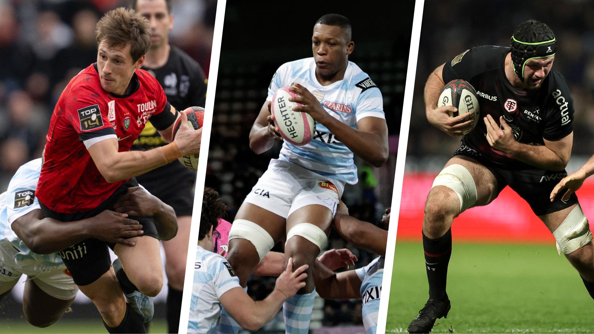 rugby, Top 14, Baptiste Serin, Cameron Woki, Fabien Galthié, Antoine Dupont, Posolo Tuilagi, Esteban Abadie, Giorgi Beria, Killian Fischer, Toulon, Racing 92, Toulouse, USAP, Clermont, équipe de France, selection, doublons, Pierre Mignoni, Ugo Mola, Christophe Urios
