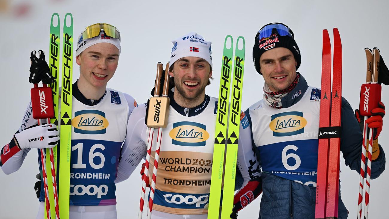 Nordic Combined, Jarl Magnus Riiber, Vinzenz Geiger, World Championships, Ski Jumping, Cross-Country Skiing, Medal, Norway, Granasen Skisenter, Jens Luraas Oftebro, German Ski Team, DSV Protest, Julian Schmid, Eric Frenzel
