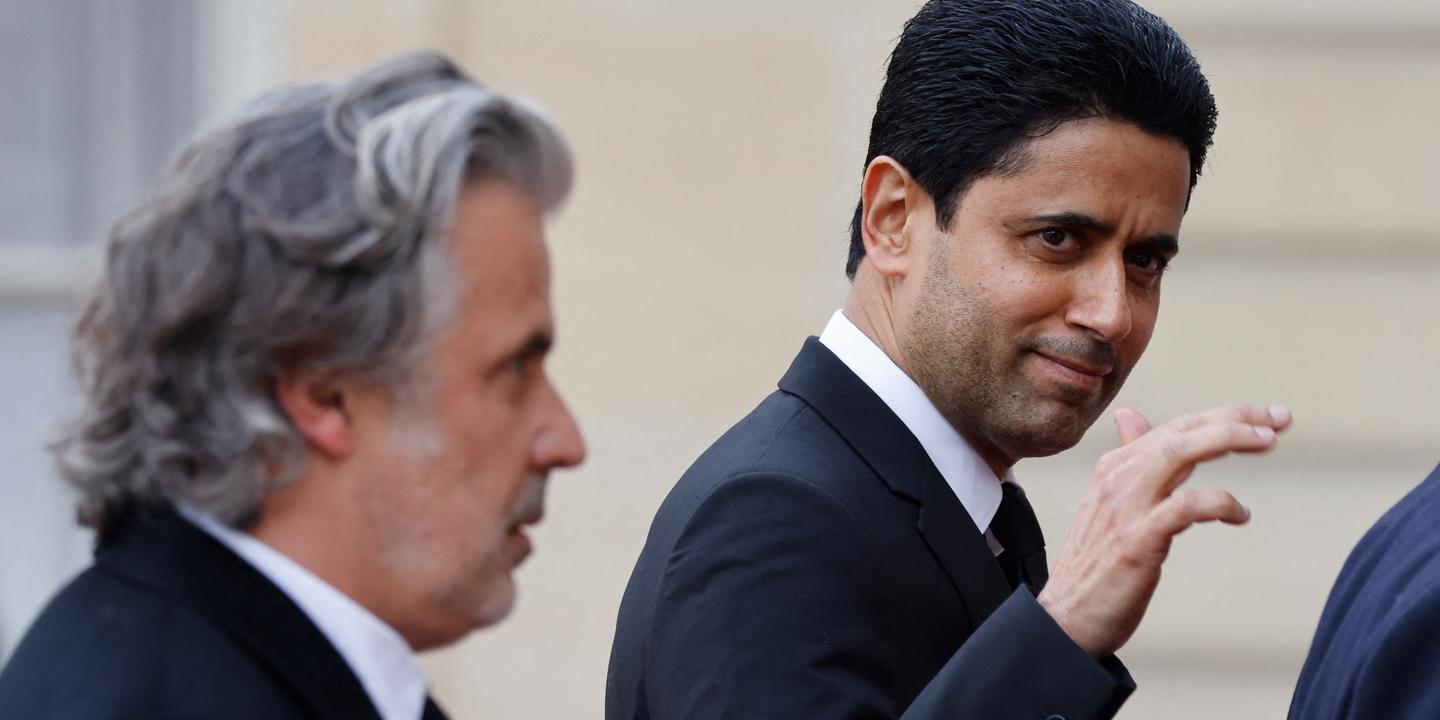 Vincent Labrune, Nasser Al-Khelaïfi, LFP, Ligue de Football Professionnel, PSG, Paris Saint-Germain, BeIN Sports, John Textor, Olympique Lyonnais, droits télé, Qatar, football français, conflits d'intérêts, corruption, supporters, démission
