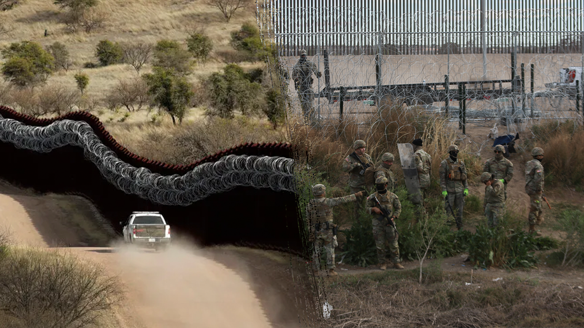 U.S. troops, southern border, illegal immigrants, Department of Defense, Customs and Border Protection, Trump Executive Order, USNORTHCOM, Tren de Aragua, MS-13, Mexican drug cartels, foreign terrorist organizations, Noem, deportations, Guantánamo Bay, criminal illegal aliens
