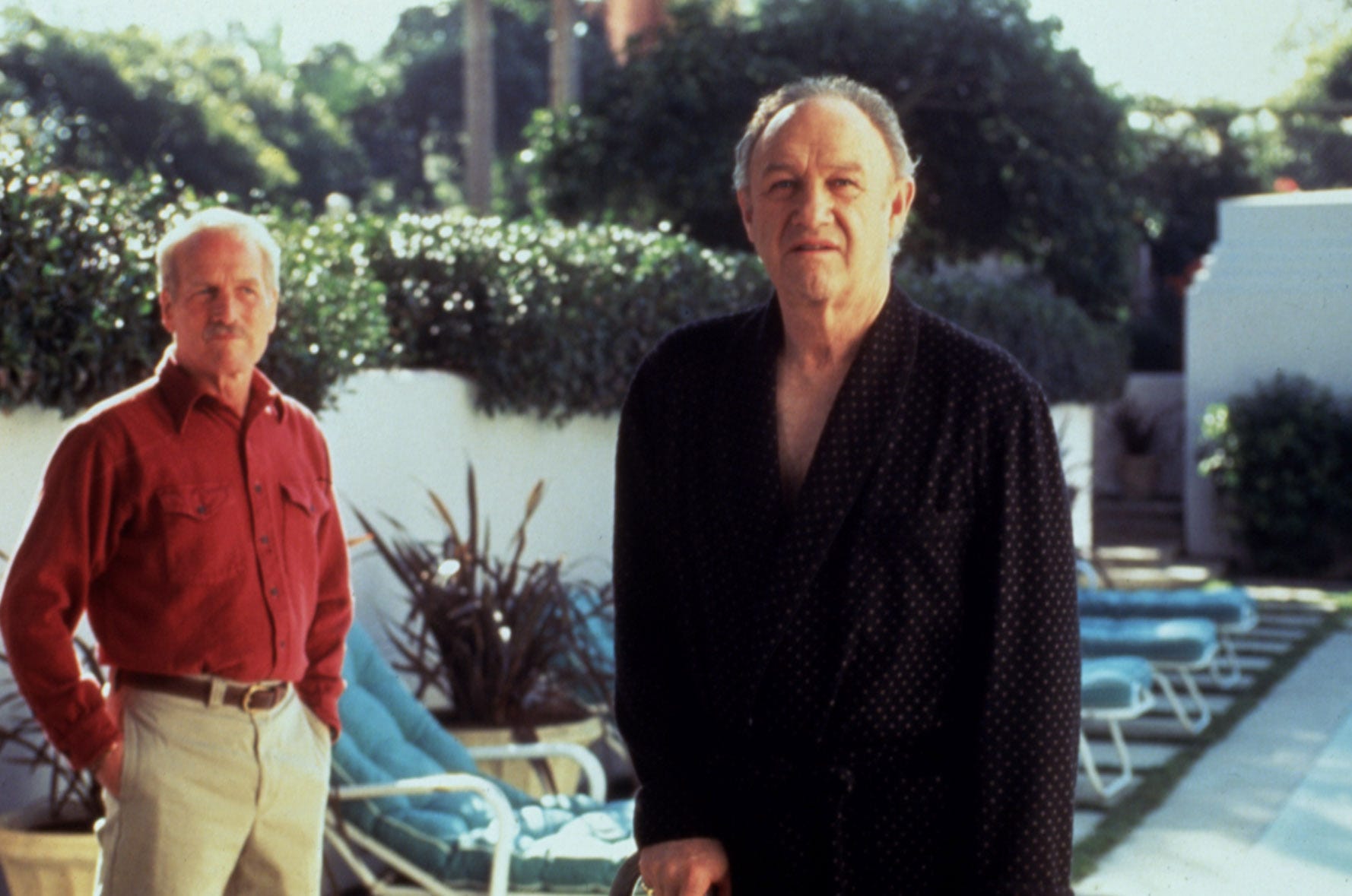 Gene Hackman, actor, obituary, filmography, movies, Clint Eastwood, Unforgiven, Bonnie and Clyde, The French Connection, Superman, Hoosiers, Mississippi Burning, The Firm, Crimson Tide, The Birdcage, The Poseidon Adventure, Scarecrow, The Conversation, Heartbreakers, Welcome to Mooseport, tributes, Hollywood, co-stars, Oscar winner
