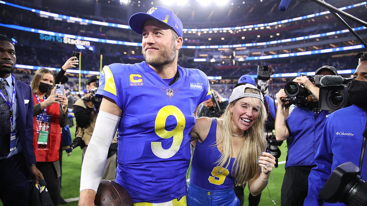 Matthew Stafford, Los Angeles Rams, NFL, contract, Kelly Stafford, Sean McVay, trade rumors, quarterback, Super Bowl LVI, New York Giants, Las Vegas Raiders, Detroit Lions, NFL Draft, sports news, Fox News Sports
