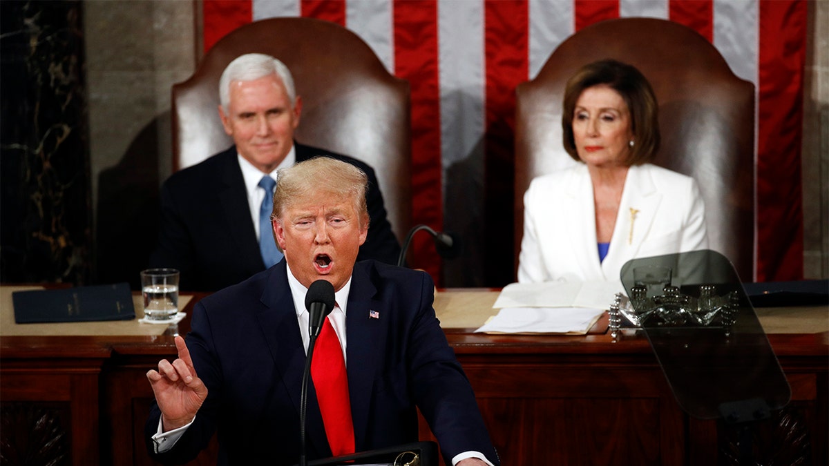 Donald Trump, Joint Session of Congress, Mike Johnson, State of the Union, America First, Fox News, March 4 2025, Presidential Address, Legislative Agenda, Designated Survivor, Will Cain, Dana Perino, Greg Gutfeld, Jeanine Pirro, Bret Baier, Laura Ingraham, Jesse Watters, US Capitol
