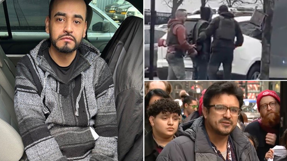 ICE, Chicago, illegal migrant, Francisco Andrade-Berrera, gang member, arrest, school, rally, Immigration and Customs Enforcement, Byron Sigcho Lopez, Chicago Public Schools, Hilario Dominguez, Donald Trump, drug trafficking, deportation, Community Wellness Protocols, Tom Weitzel, political agenda
