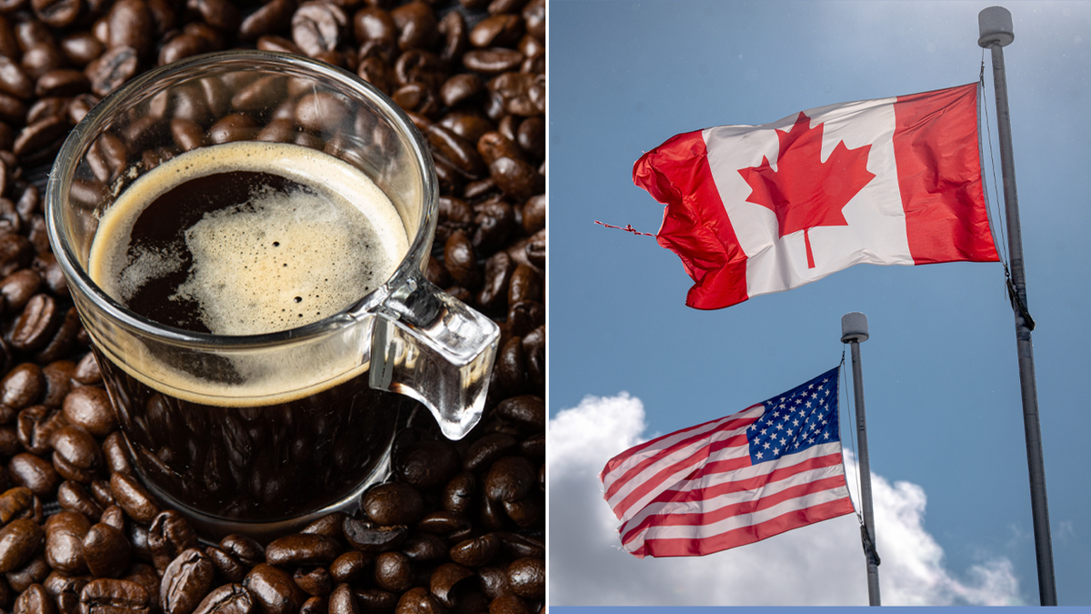 Canadianos, Americano, coffee, Canada, Trump, tariffs, trade, politics, Cafe Belém, Kicking Horse Coffee, Palisades Cafe, name change, protest, Justin Trudeau, 51st state, William Oliveira, Elizabeth Watson, Canadian pride
