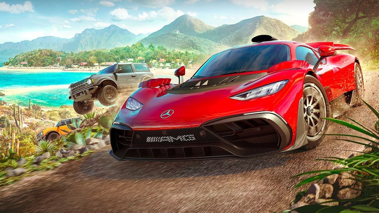 Forza Horizon 5, PlayStation 5, PS5, racing game, open-world, Playground Games, release date, April 29, Premium Edition, early access, April 25, graphics modes, Performance mode, 60 FPS, Quality mode, 30 FPS, PlayStation 5 Pro, ray tracing, car reflections, Horizon Realms, content update, special locations, stadium track, Skill Mode, Free Mode, leaderboards
