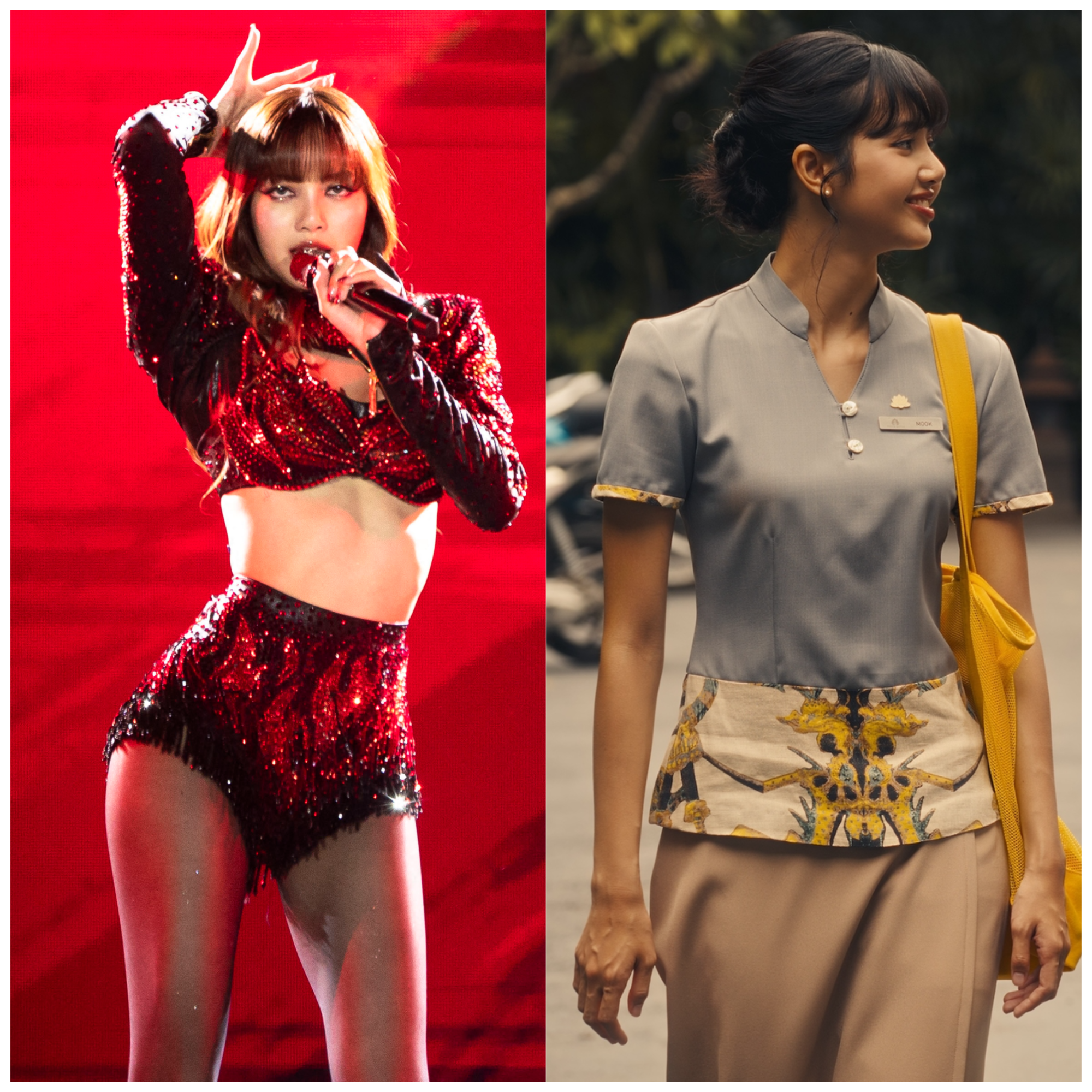 Lisa, Blackpink, Lalisa Manobal, The White Lotus Season 3, Mook, Oscars, Doja Cat, Raye, James Bond Tribute, Thai White Lotus resort, Tayme Thapthimthong, Walton Goggins, Alter Ego, Born Again, Born Pink, Mike White, Thailand, acting debut, stunt casting, Gaitok, Rick Hatchett, K-pop, HBO, Max, music, television, celebrity, meta keywords
