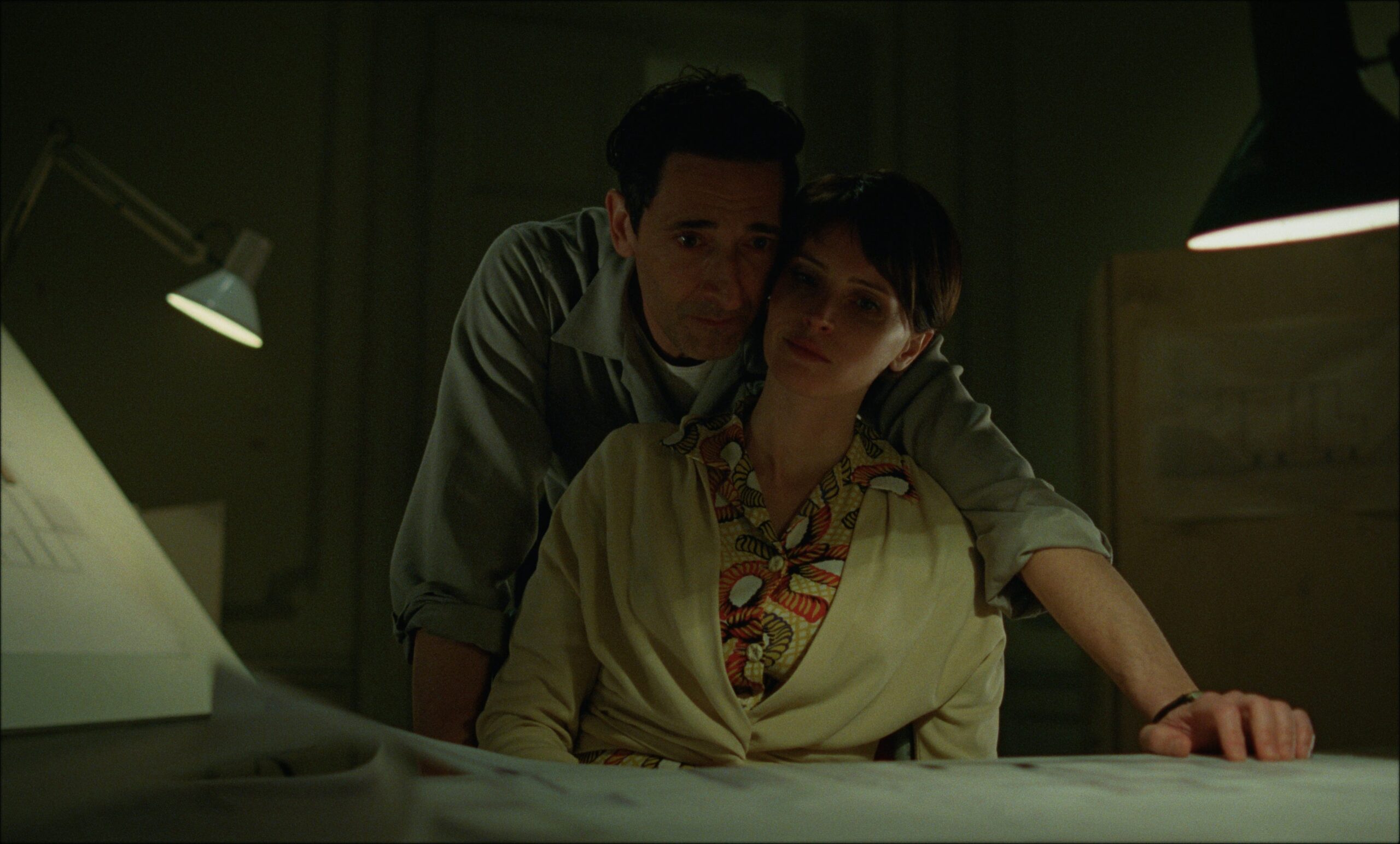 The Brutalist, Adrien Brody, Brady Corbet, Oscars, 97th Academy Awards, movie review, film awards, best picture, best director, Guy Pearce, László Tóth, Hungarian-Jewish immigrant, antisemitism, Golden Globes, BAFTA Film Awards, Venice International Film Festival, film release date, movie cast, Brian Truitt, USA TODAY, Saman Shafiq
