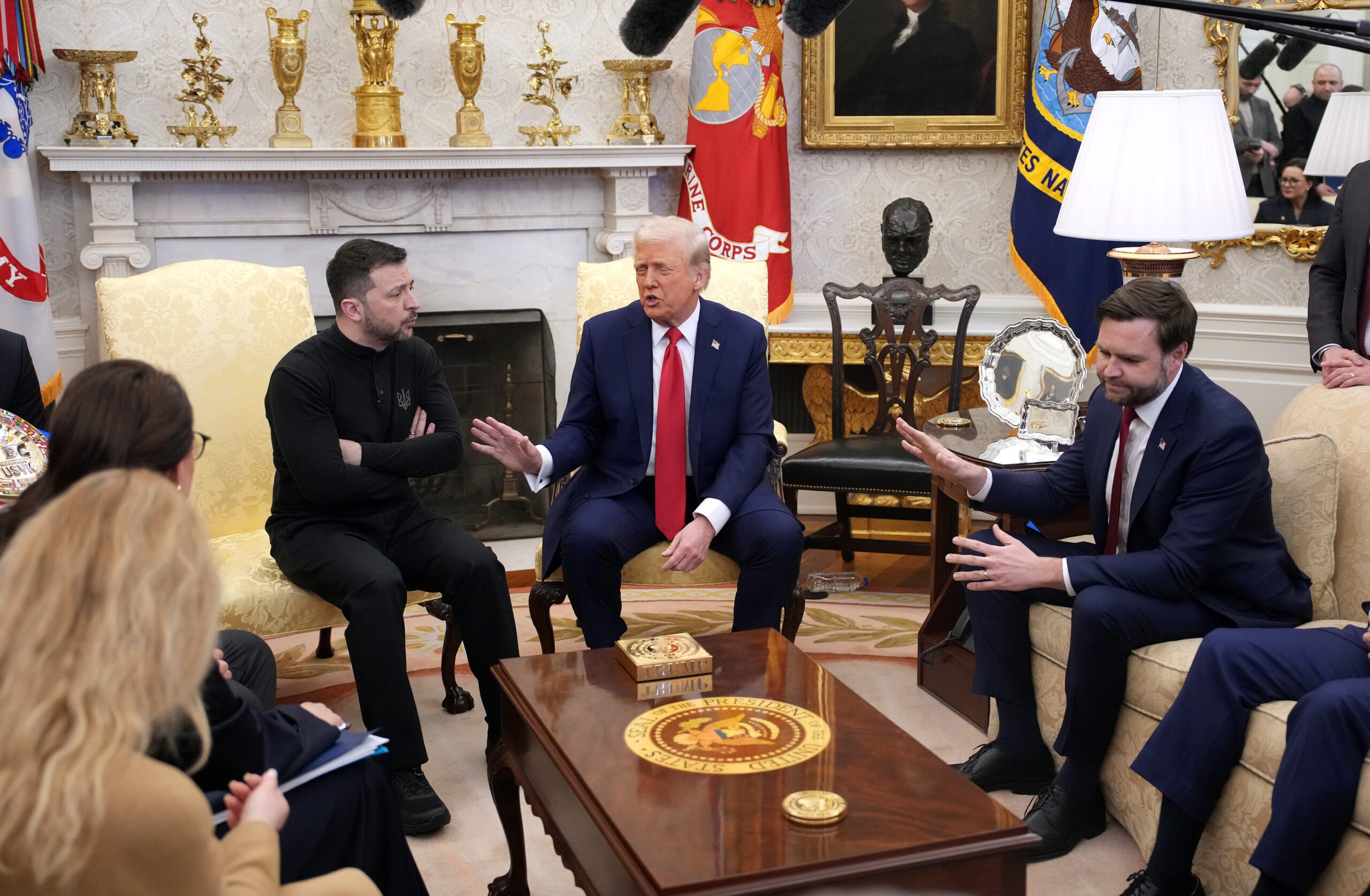 Rex Huppke, Donald Trump, Volodymyr Zelenskyy, Michael McCune, Ukraine, Russia, geopolitics, karate instructor, wedding DJ, Daily Mail, Facebook post, American leadership, Republican lawmakers, MAGA, Oval Office, international relations, foreign policy, media criticism, political analysis, public opinion, US President, RexIsAJerk
