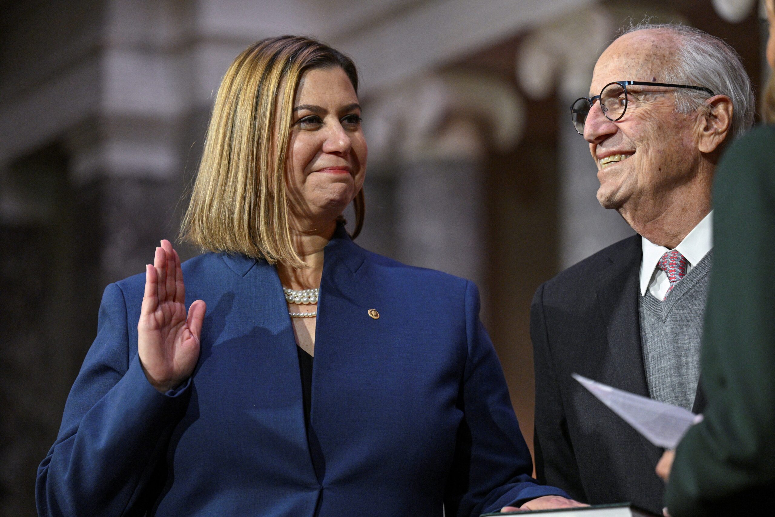 Donald Trump, Elissa Slotkin, Joint Session of Congress, Democratic Rebuttal, Michigan Senator, Chuck Schumer, State of the Union, 2024 Election, CIA Analyst, National Security, USA TODAY, Political Speech, Congressional Address, Kinsey Crowley, Political Analysis
