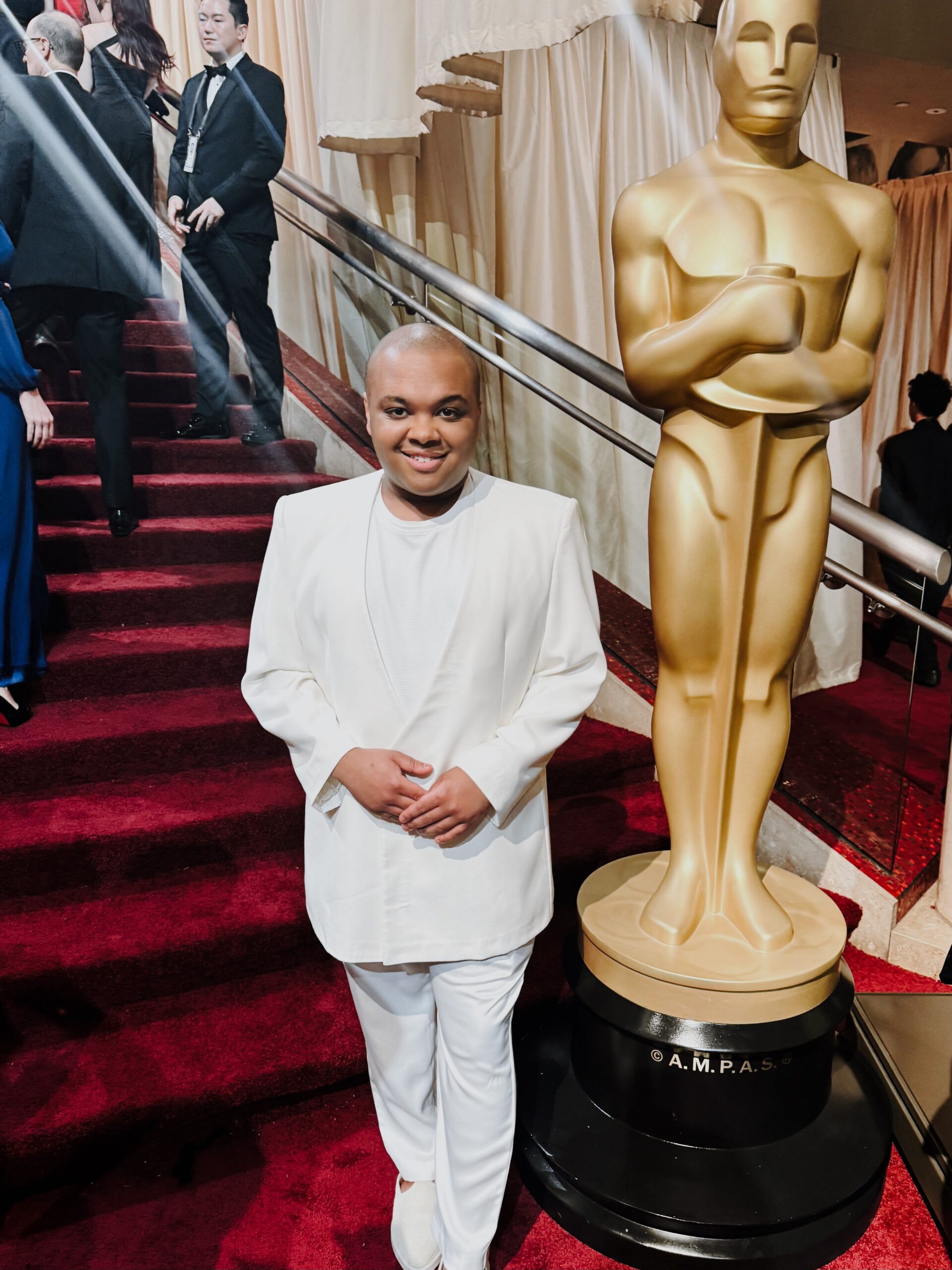 Oscars, Academy Awards, Dolby Theatre, Mikey Madison, celebrity, red carpet, Governors Ball, film, movies, entertainment, Hollywood, Los Angeles, Lena Waithe, Cynthia Erivo, Abraham Alexander, Coco Gauff, Brandi Carlile, Selena Gomez, Benny Blanco, Willem Dafoe, Ariana Grande, Timothee Chalamet, Kylie Jenner, Fernanda Torres, Zoe Saldaña, Mick Jagger, Oprah Winfrey, Whoopi Goldberg, Quincy Jones, Demi Moore, Colman Domingo, Kieran Culkin, Queen Latifah, Karla Sofía Gascón, Anora, The Chi, Like A Bird, Wicked, The Kardashians, best actress, best actor, awards show, afterparty, Oscar statue, pop culture
