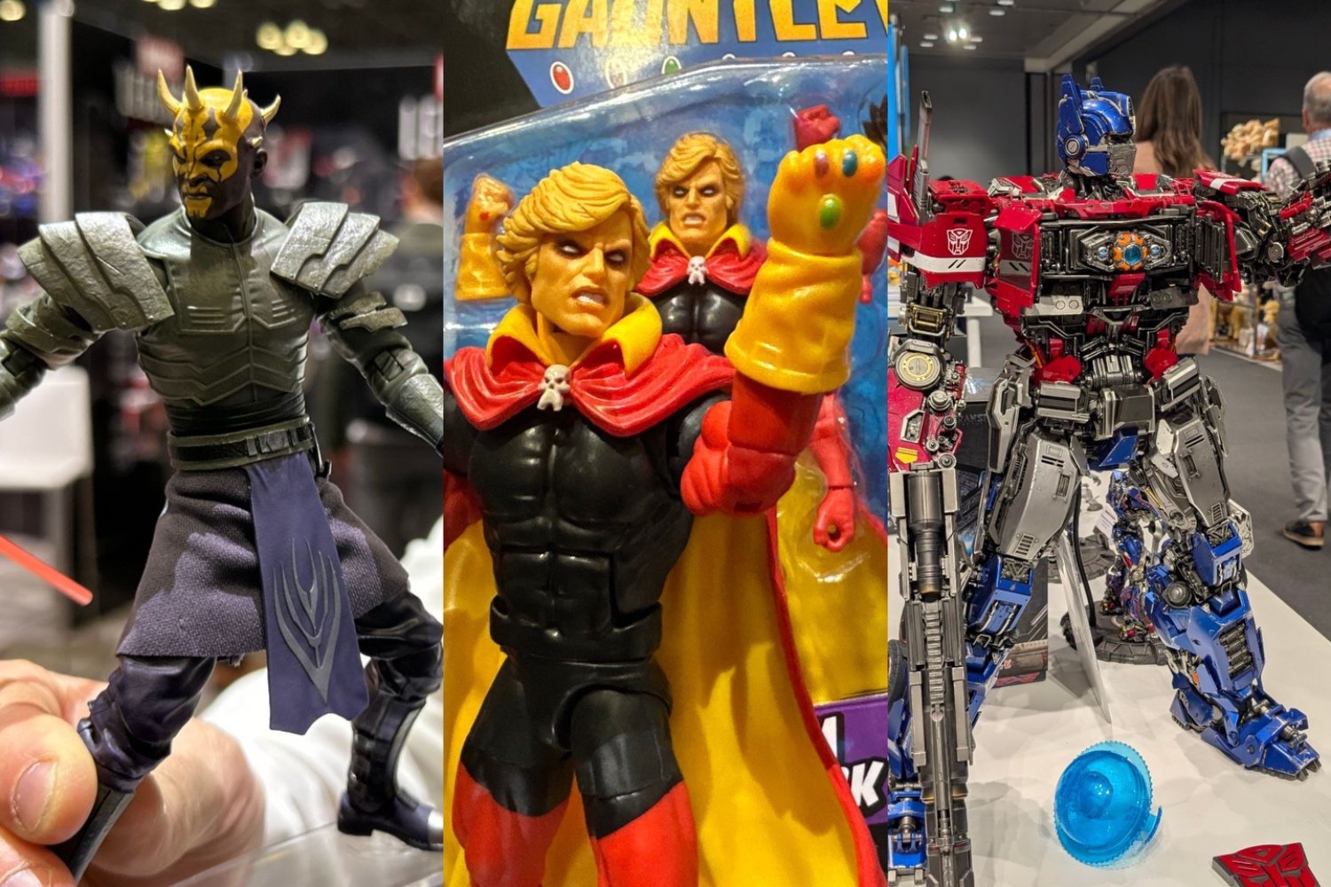 Toy Fair, 2025, New York City, toys, geeky toys, Star Wars toys, Marvel toys, Transformers toys, Lego, Twilight Lego, Jurassic Park Lego, Kyle Barr, Adriano Contreras, io9, Gizmodo, consumer tech, social media, toy highlights, new toys
