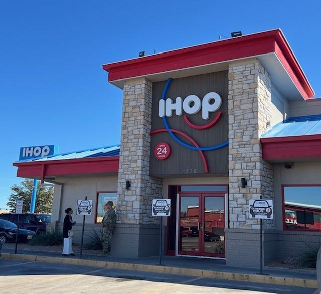IHOP, Krispy Kreme, free pancakes, free doughnuts, National Pancake Day, Mardi Gras, free food, March 4, promotions, deals, Feeding America, charity, restaurant, breakfast, Gabe Hauari, USA TODAY
