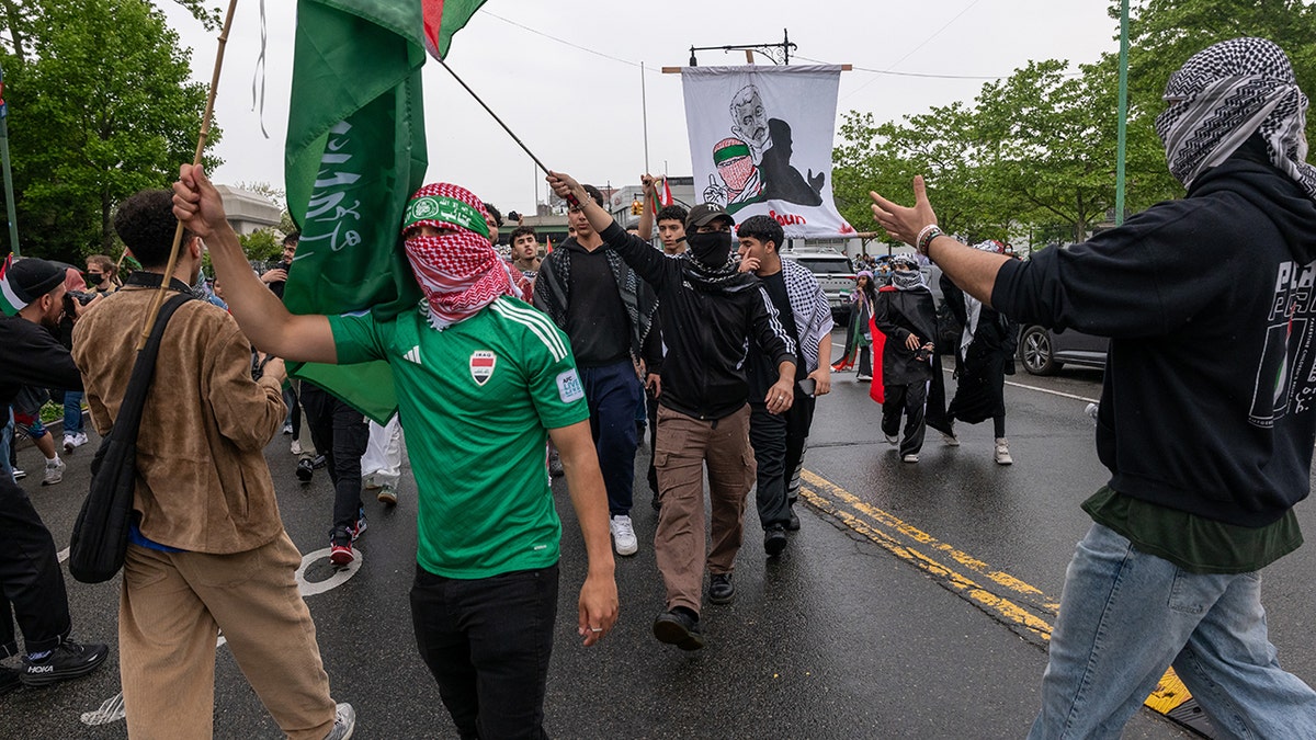 Anti-Israel protests, Hamas, Hezbollah, New York, Brad Hoylman-Sigal, Micah Lasher, Joann Ariola, Stand Against Flags of Enemy Terrorists Act, free speech, aggravated harassment, Barnard College, Zionism, Gaza, October 7th attacks, terrorist flags, hate speech
