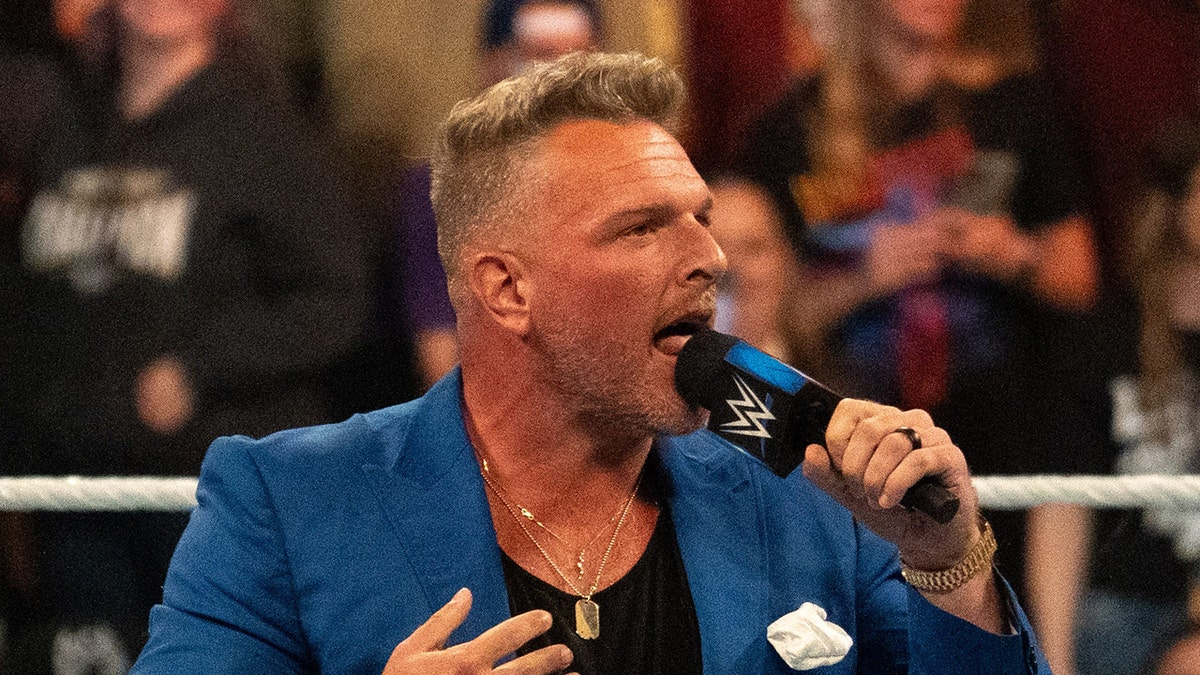 Pat McAfee, Canada, WWE, Elimination Chamber, national anthem, boos, Donald Trump, 51st state, Justin Trudeau, NHL, 4 Nations Face-Off, Montreal, United States, patriotism, sports, Fox News
