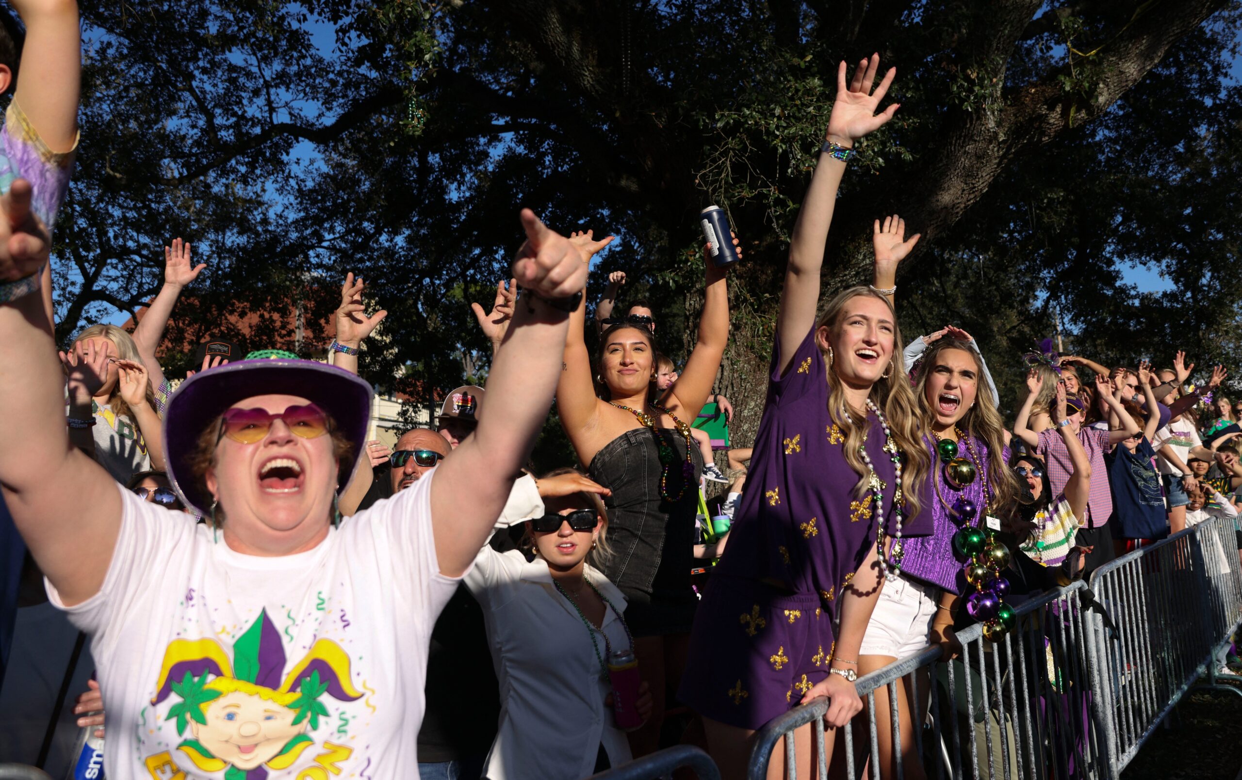 Mardi Gras, Fat Tuesday, New Orleans, parades, Carnival, Carnaval, Ash Wednesday, Lent, Easter, Louisiana, French culture, Cajun culture, dog parades, March 4, USA TODAY, Gabe Hauari
