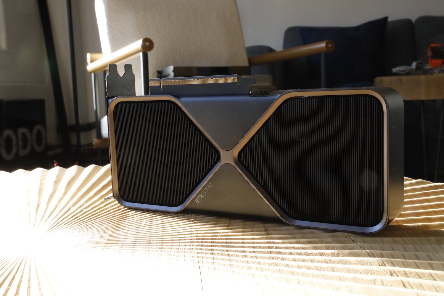 RTX 5070, Nvidia GeForce, RTX 5070 Founders Edition, graphics card, GPU, 4K gaming, 1440p gaming, Ray Tracing, DLSS, frame generation, RTX 5080, RTX 5090, Radeon RX 9070, Radeon RX 9070 XT, AMD, performance review, benchmarks, gaming performance, price, MSRP, stock availability, Cyberpunk 2077, Alan Wake II, Marvel's Spider-Man 2, Horizon Zero Dawn: Remastered, Avowed, Intel Core Ultra 9 285K, gaming PC, gaming monitor, multi frame gen
