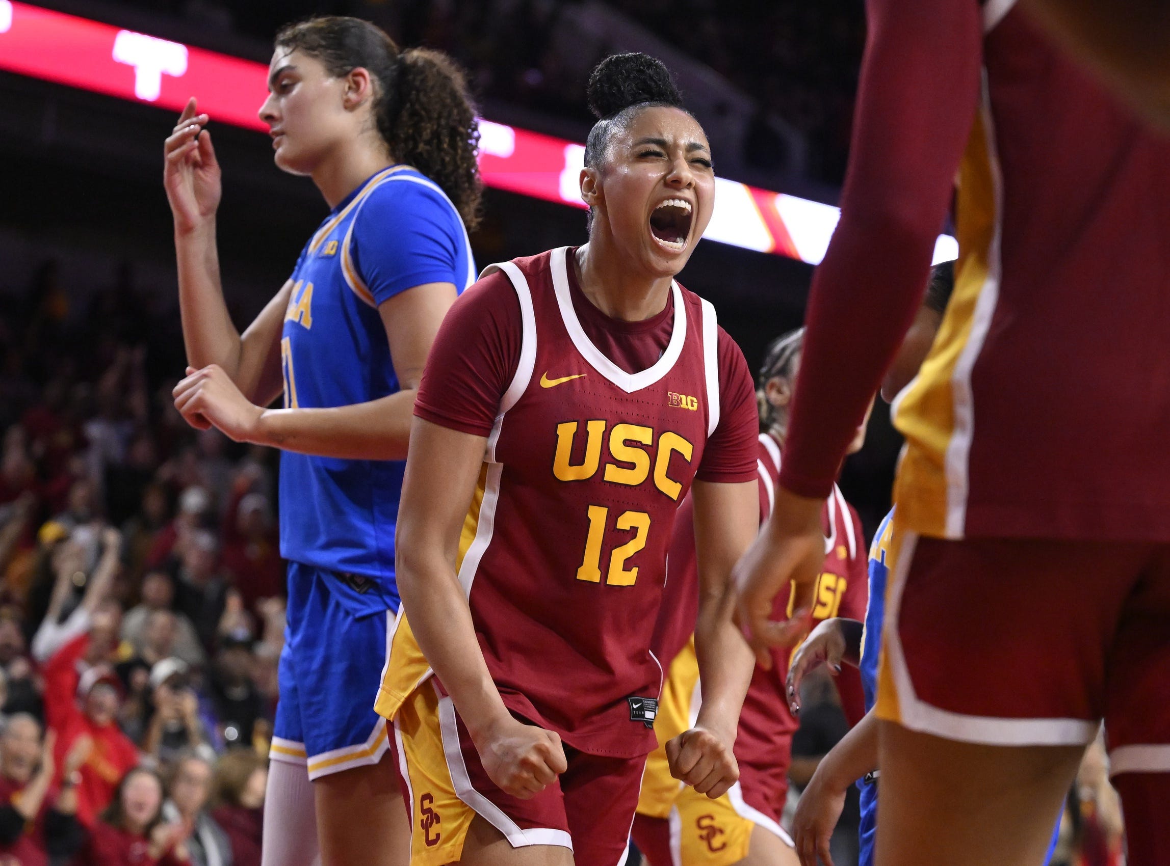 Big Ten women's basketball tournament, USC Trojans, UCLA Bruins, JuJu Watkins, Big Ten standings, women's college basketball, NCAA Tournament, Selection Sunday, Gainbridge Fieldhouse, Big Ten Network, CBS, conference realignment
