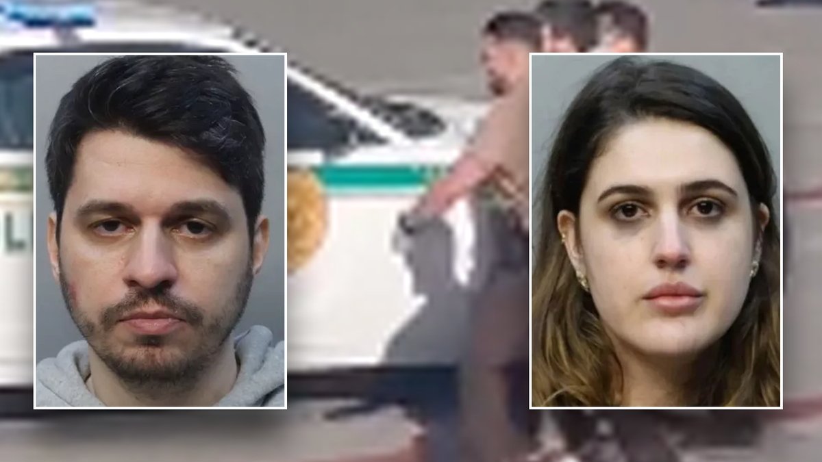 Florida couple, airport assault, Cancún flight, Miami International Airport, Rafael Seirafe-Novaes, Beatriz Rapoport De Campos Maia, American Airlines, flight delay, trespassing, battery, resisting arrest, airport brawl, international airport violence, federal crime
