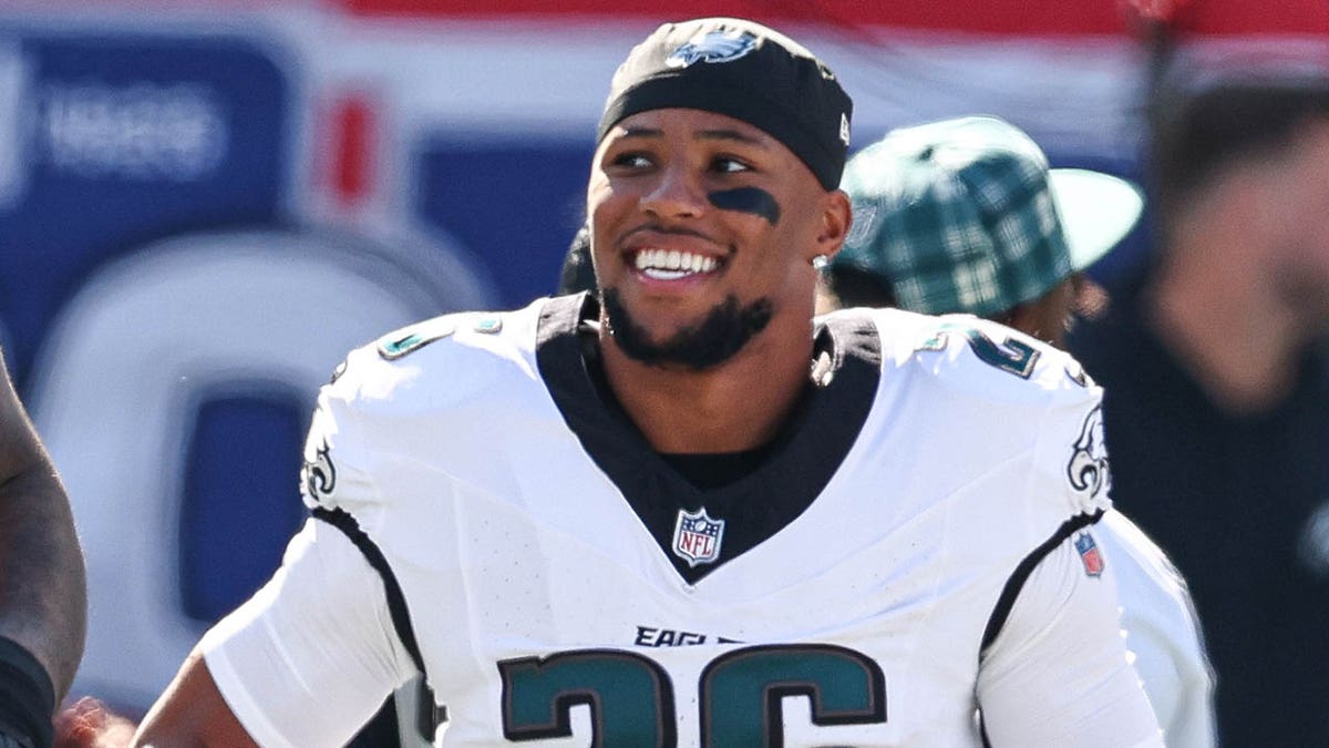 Saquon Barkley, Philadelphia Eagles, NFL, contract extension, highest-paid running back, Super Bowl LIX, Howie Roseman, New York Giants, free agency, Offensive Player of the Year, NFL news, sports news, football
