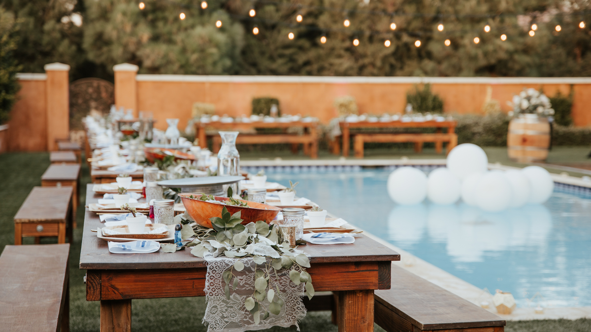 backyard wedding, DIY wedding, wedding budget, wedding ideas, save money on wedding, wedding decorations, wedding planning, wedding venue alternatives, cheap wedding, affordable wedding, wedding centerpieces, wedding favors, wedding games, wedding dance floor, wedding desserts, wedding flowers, wedding decorations on a budget
