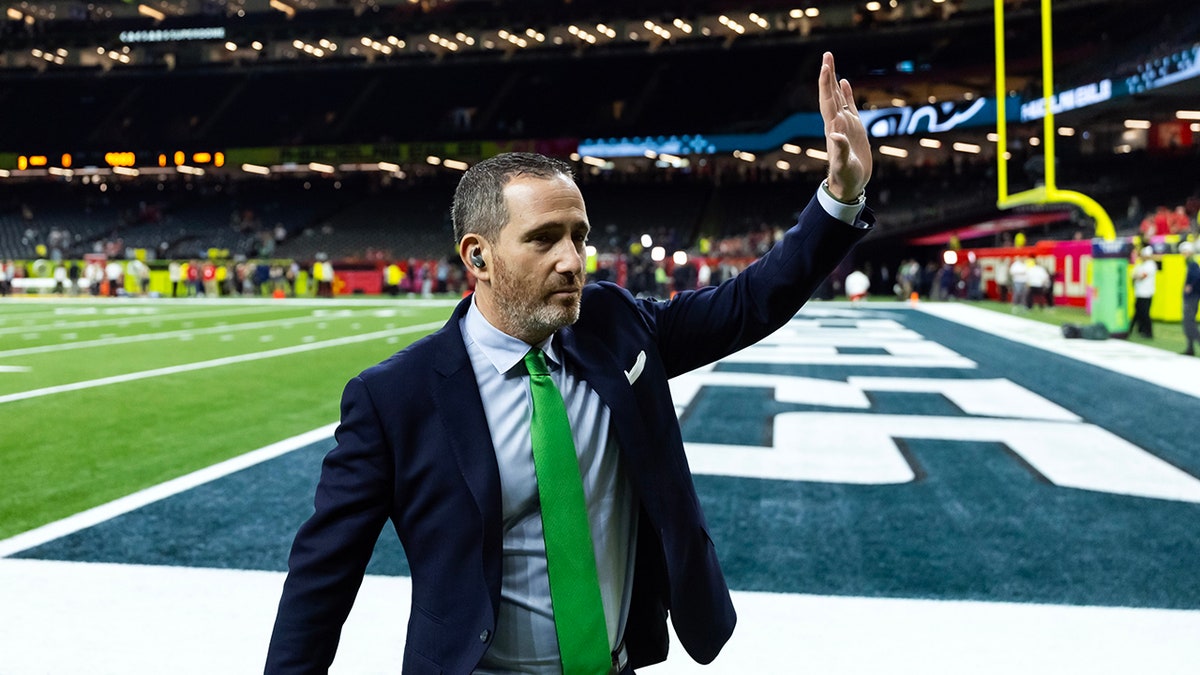 Howie Roseman, Philadelphia Eagles, Super Bowl, NFL, General Manager, Saquon Barkley, James Bradberry, Darius Slay, Nick Foles, Tom Brady, New England Patriots, Kansas City Chiefs, A.J. Brown, DeVonta Smith, Dallas Goedert, LeGarrette Blount, Jay Ajayi, Nelson Agholor, Zach Ertz, Torrey Smith, Alshon Jeffery, Sports, Fox News
