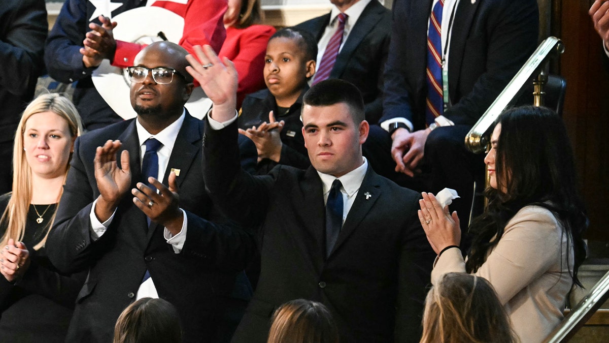 Donald Trump, Jason Hartley, West Point, U.S. Military Academy, D.J. Daniel, Cancer Survivor, Honorary Secret Service Agent, Joint Session of Congress, Military Service, High School Senior, Acceptance, Fox News
