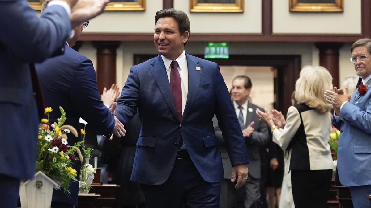Ron DeSantis, Donald Trump, Florida, immigration, illegal immigration, legislation, State of the State address, Republican, law enforcement, death penalty, special session, GOP, immigration enforcement, Trump administration, Florida legislature
